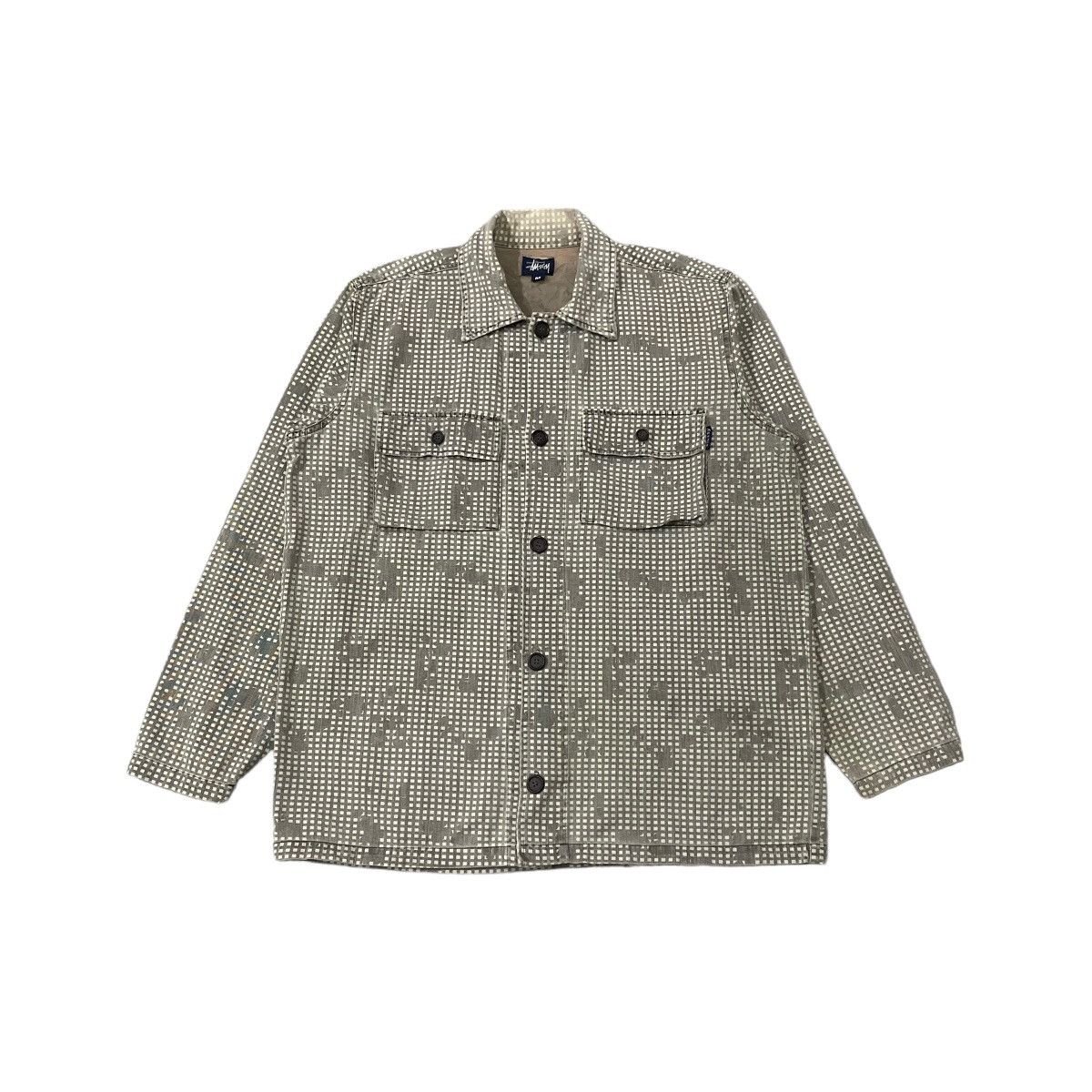 Stussy Vintage Stussy Checkered Made In USA Buttons Up Jacket Size US M / EU 48-50 / 2 - 1 Thumbnail