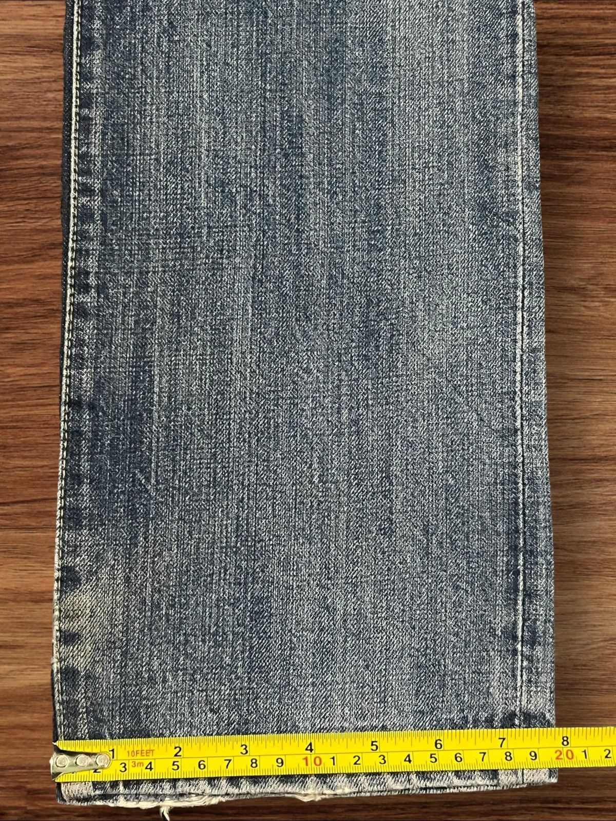 Japanese Brand × Le Grande Bleu (L.G.B.) × Takeo Kikuchi Vintage Takeo Kikuchi Japan Sakura Sukajan Selvedge Jeans Size US 33 - 22 Thumbnail