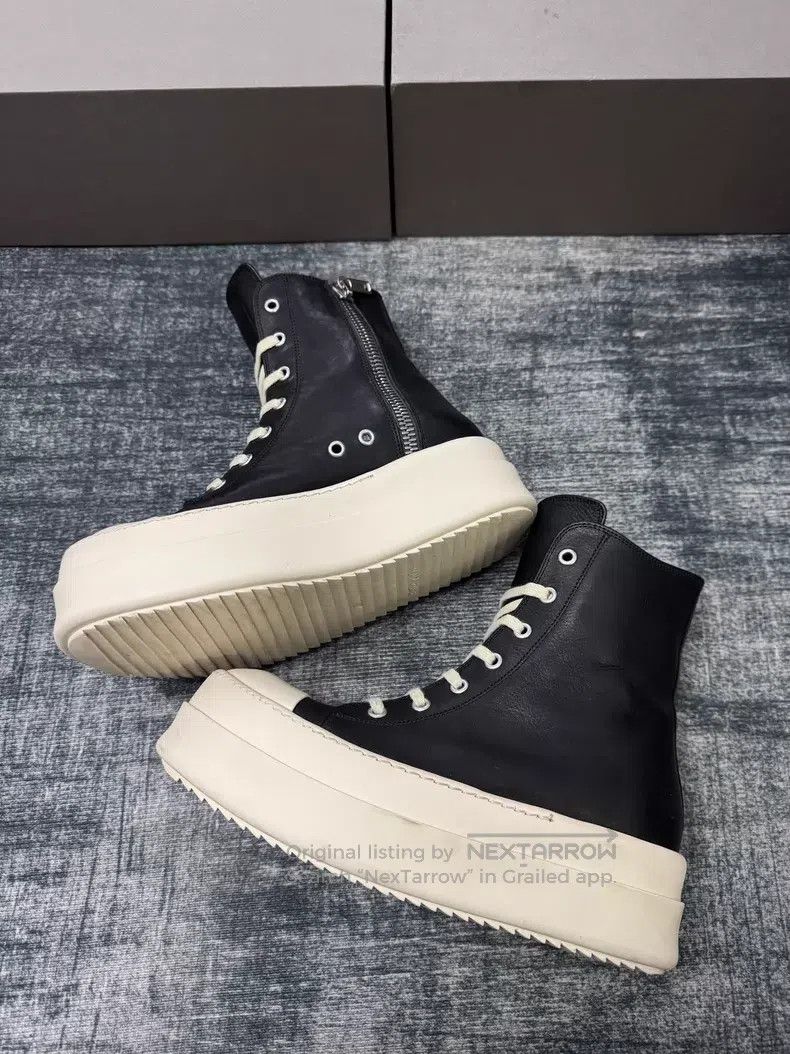 Rick Owens Rick Owens Main line thick low high side big Converse shoe Size US 5.5 / EU 38 - 4 Thumbnail