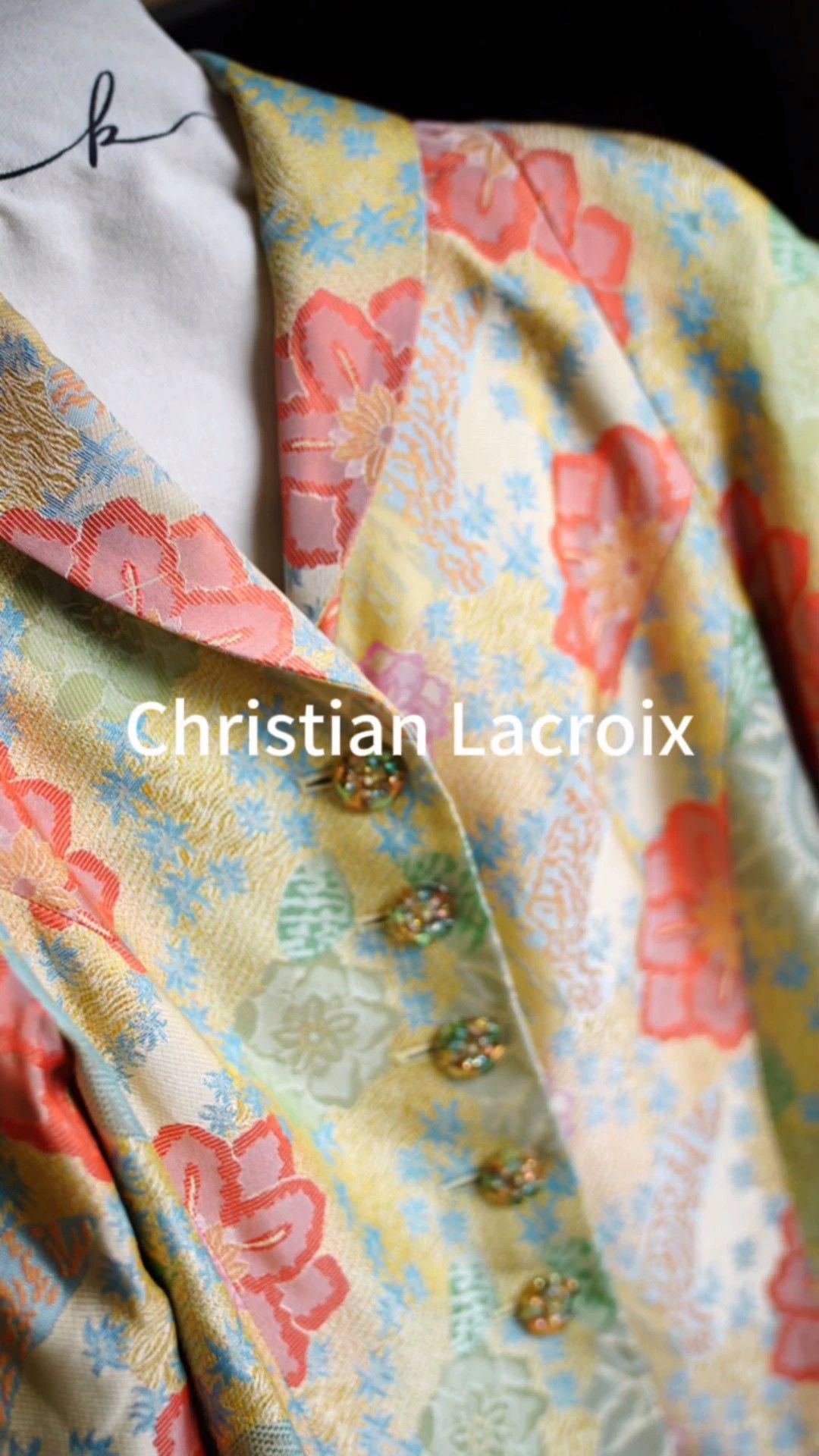 Christian Lacroix Christian Lacroix Vintage Silk Brocade Blazer Women 36 Size XS / US 0-2 / IT 36-38 - 1 Thumbnail
