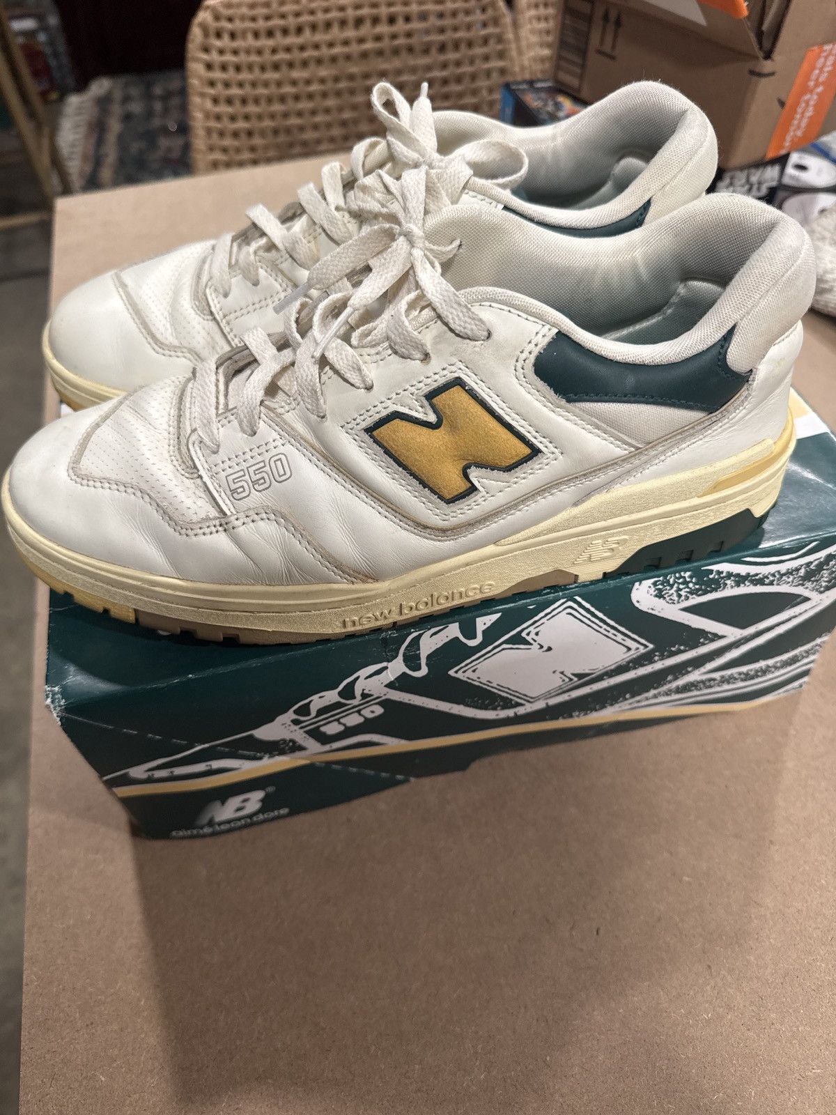 New balance ALD 550 green/yellow