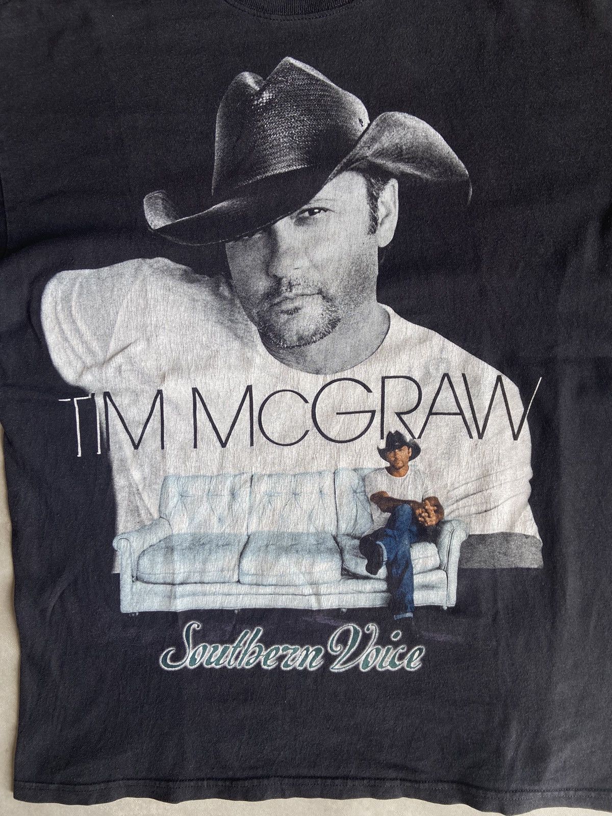 Band Tees × Vintage Vintage Tim McGraw Southern Voice Tour 2010 T Shirt Size US L / EU 52-54 / 3 - 2 Thumbnail