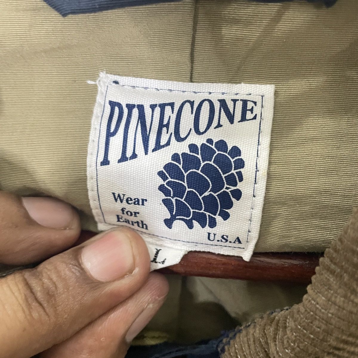 Japanese Brand Vintage Pinecone Usa Multicolour Jacket Size US L / EU 52-54 / 3 - 5 Thumbnail