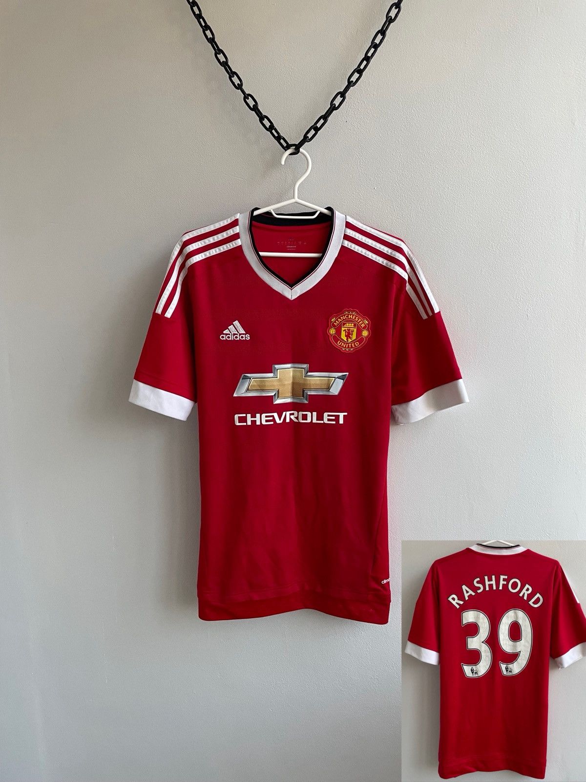 Manchester United 2015 2016 Home Footbal Shirt Soccer Jersey