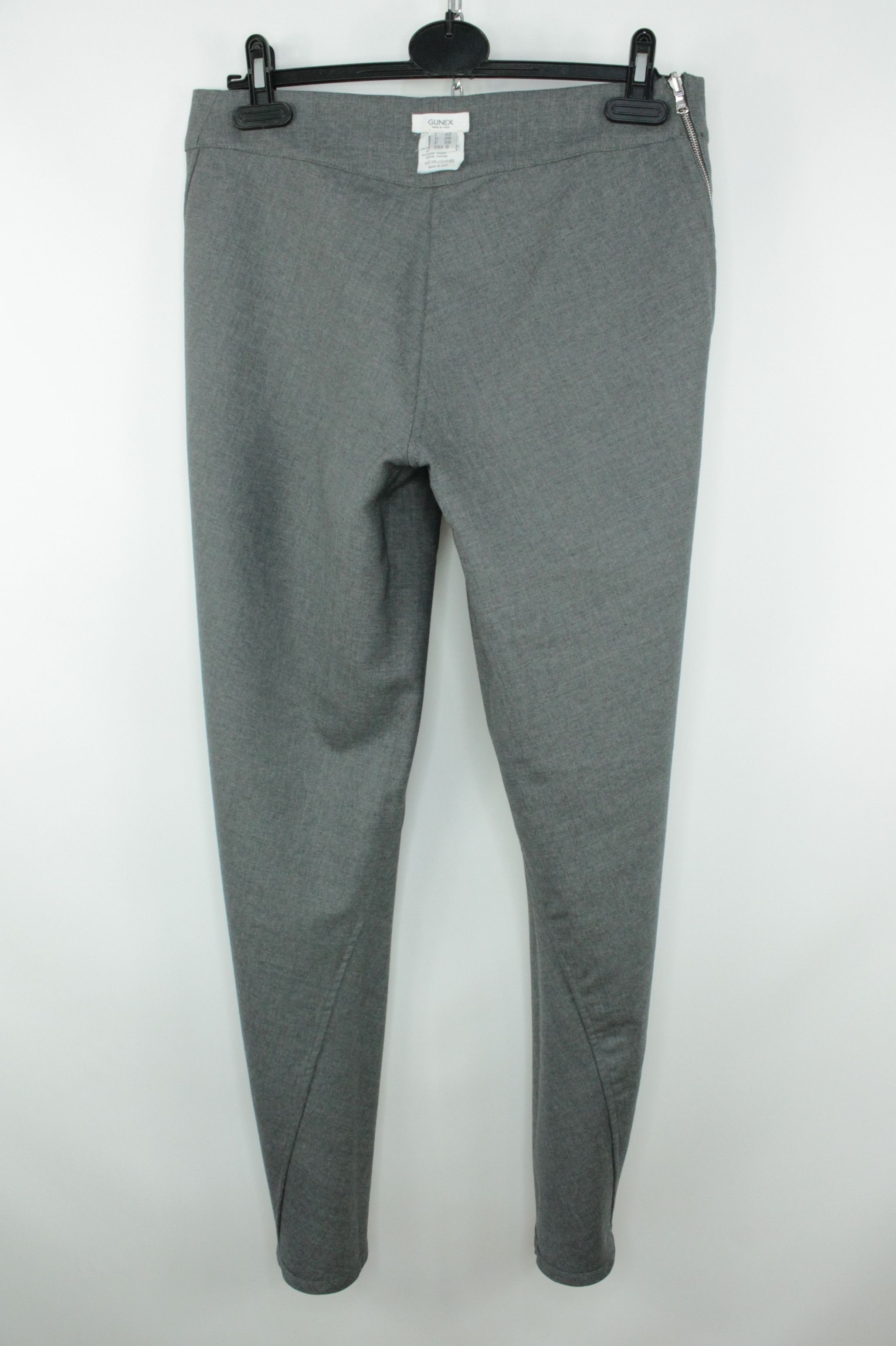 Brunello Cucinelli Gunex Brunello Cucinelli Reversible Wool Skinny Trousers Size 28" / US 6 / IT 42 - 14 Thumbnail