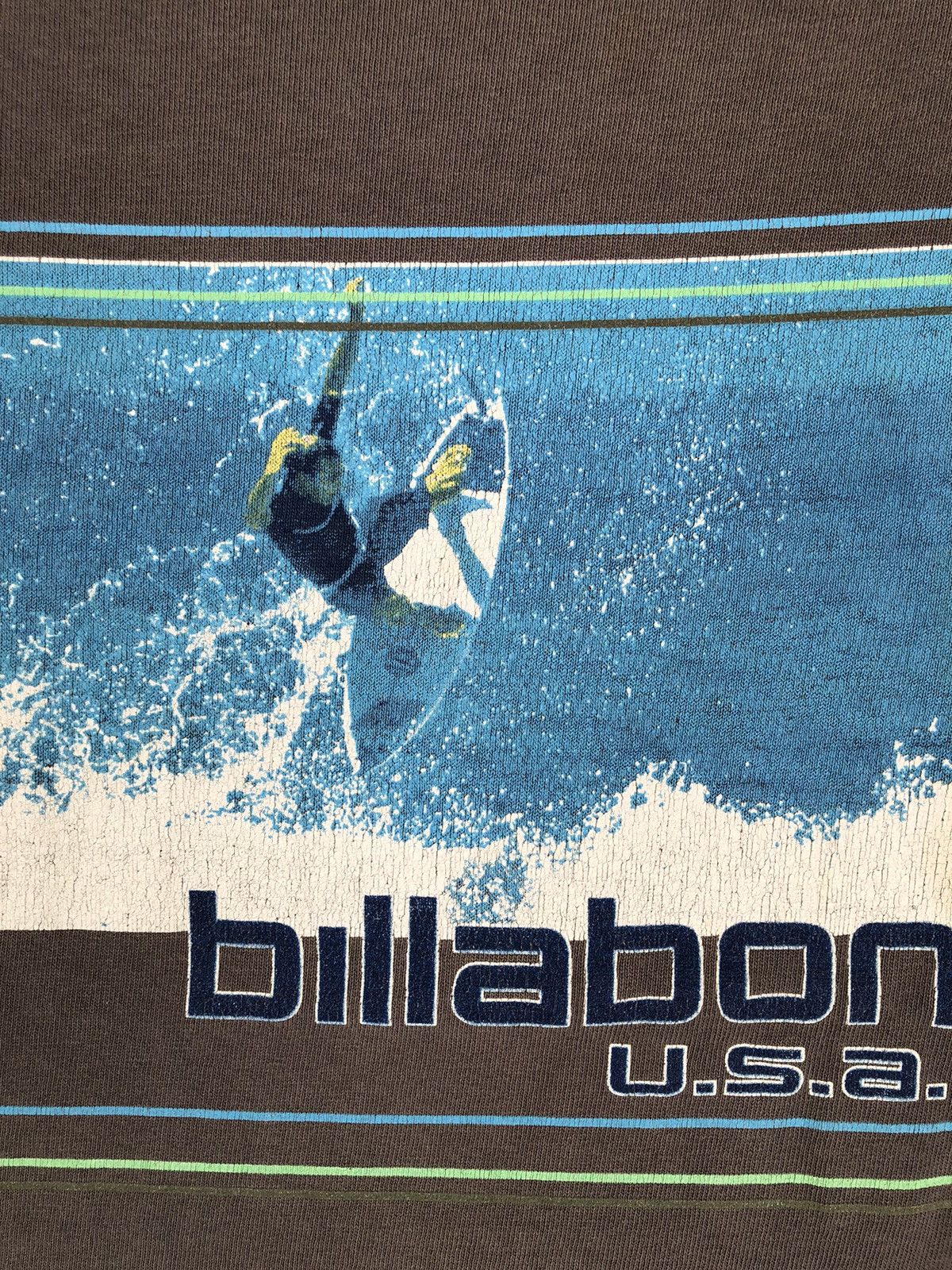 Billabong Vintage 90s Billabong Surfing Tee Size US L / EU 52-54 / 3 - 3 Thumbnail