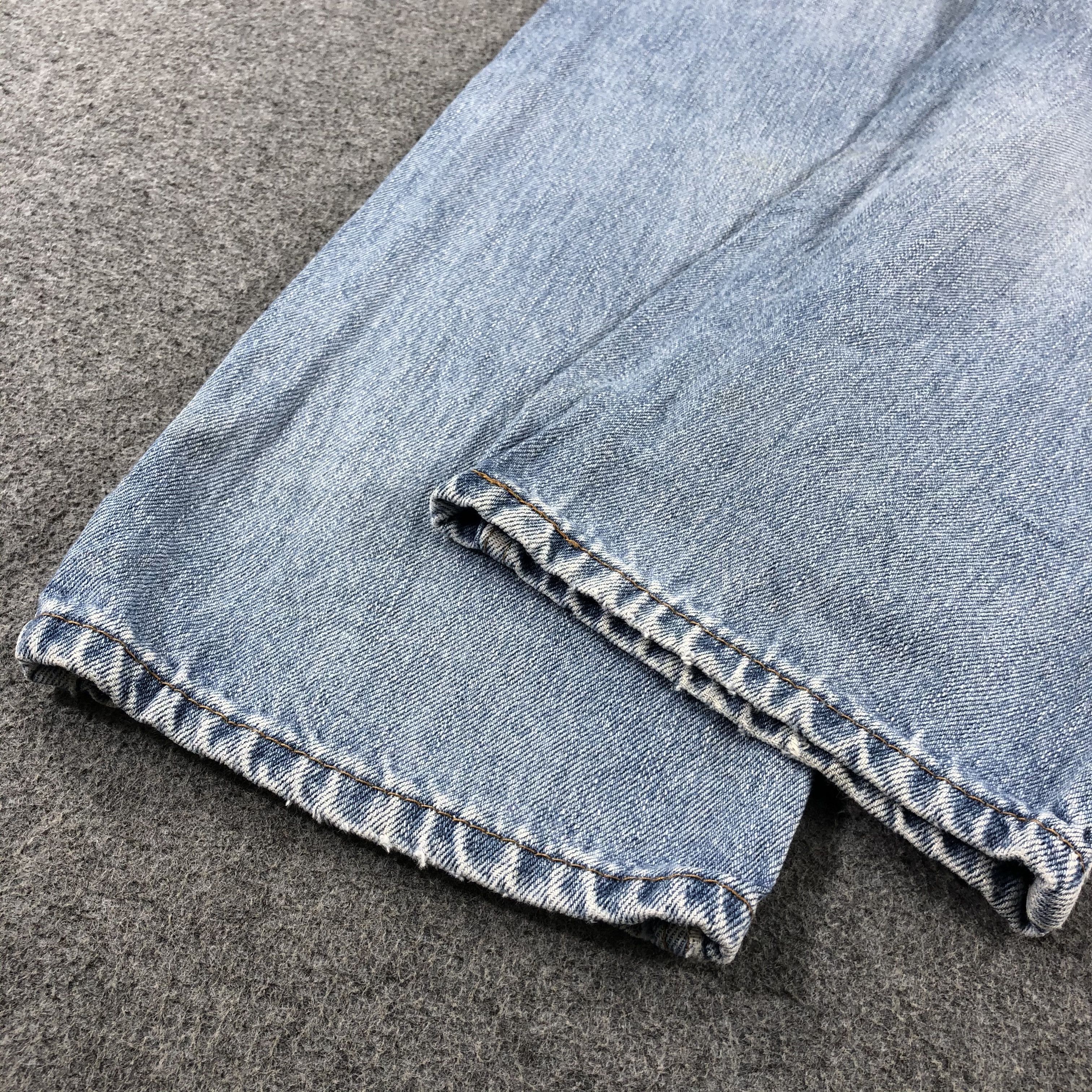 Levi's Vintage Blue Wash Levis 505 Jeans-J2381 Size US 32 / EU 48 - 6 Thumbnail