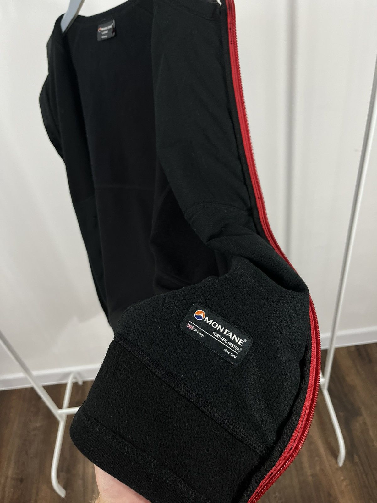 Montane Montane Polartec Black Softshell Hoodie Jacket Size L Size US L / EU 52-54 / 3 - 8 Thumbnail