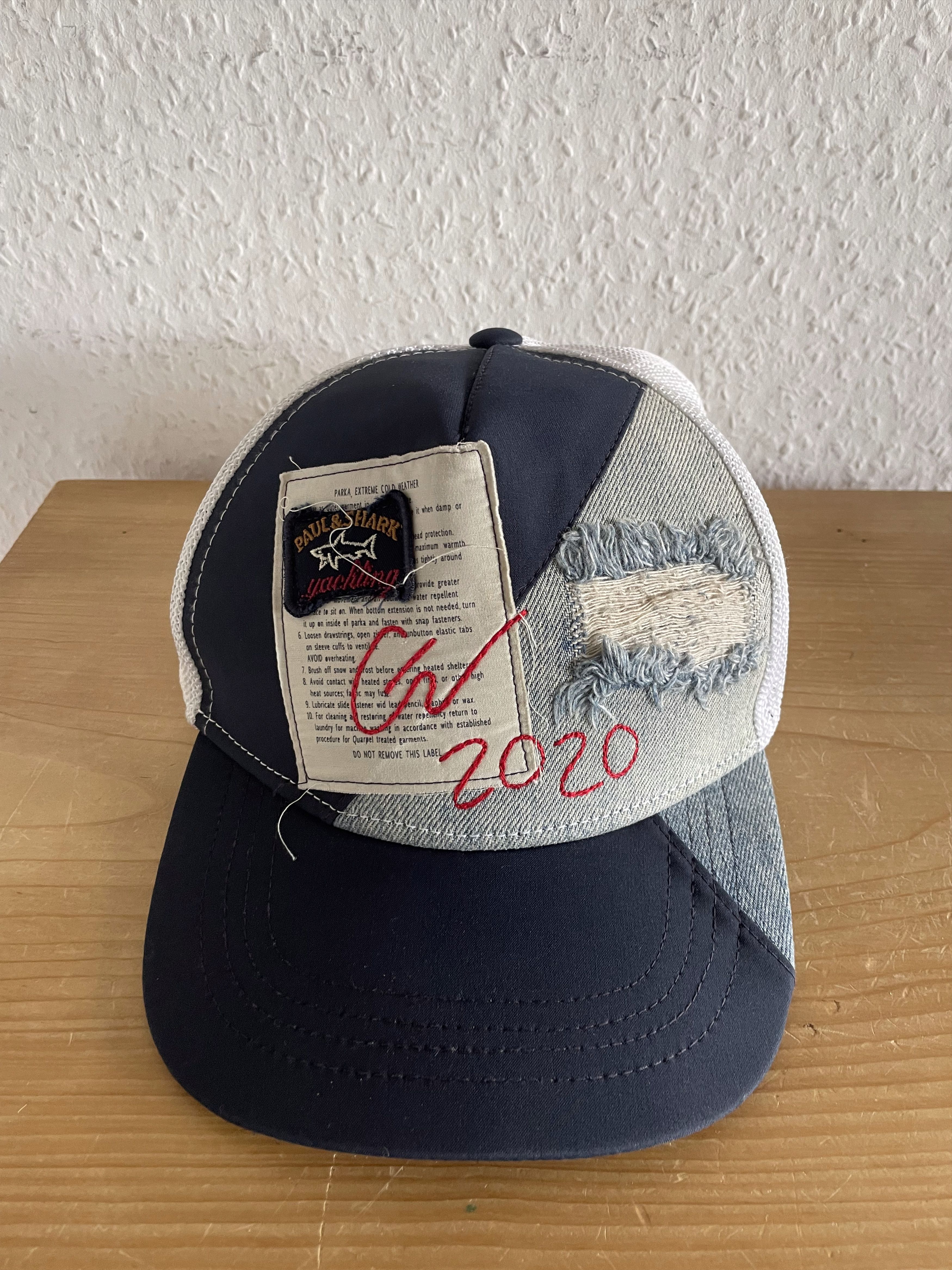 Greg Lauren × Paul & Shark Patchwork Cap Size ONE SIZE - 1 Thumbnail