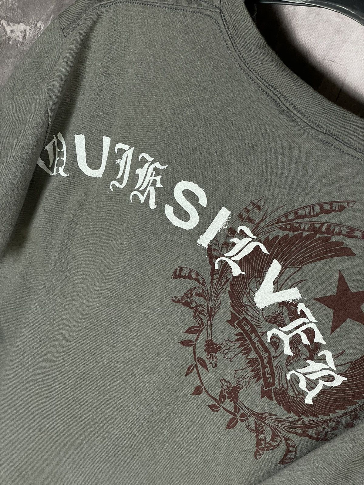 Quicksilver × Quiksilver × Vintage Vintage QUIKSILVER PUNK PRINT T shirt Graphic surf teeY2K Size US S / EU 44-46 / 1 - 8 Thumbnail