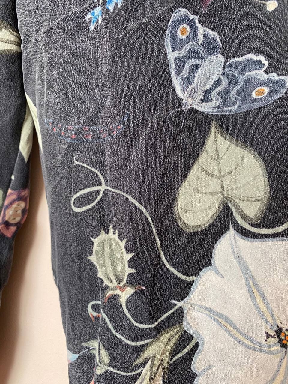 Brunello Cucinelli × Gucci 🔥 RRP 1000€ GUCCI KRIS KNIGHT SILK FLORAL PANTS TROUSERS Size US 32 / EU 48 - 2 Thumbnail