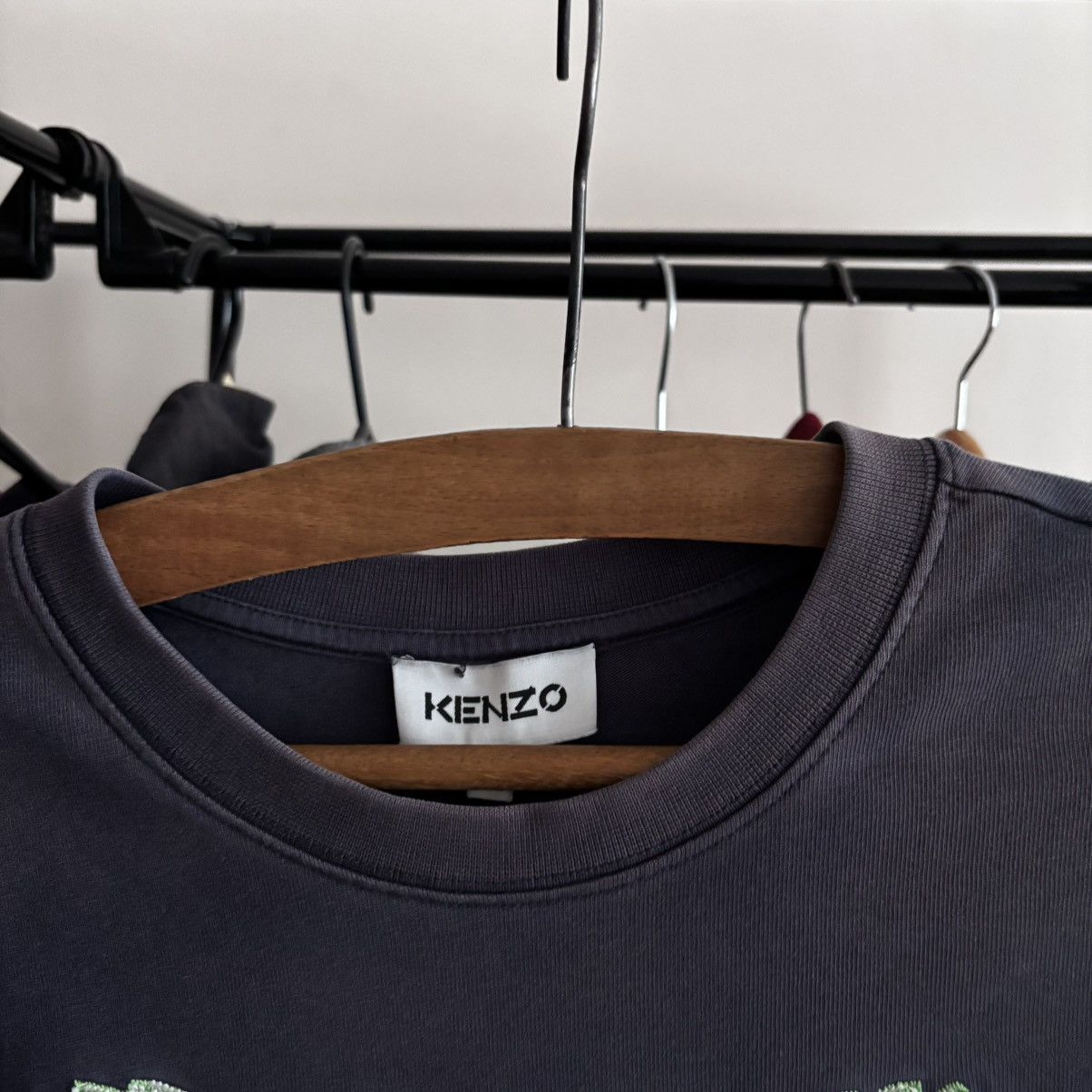 Kenzo Vintage Faded and Distressed Kenzo T-Shirt Punk ERD Grunge Size US M / EU 48-50 / 2 - 9 Thumbnail