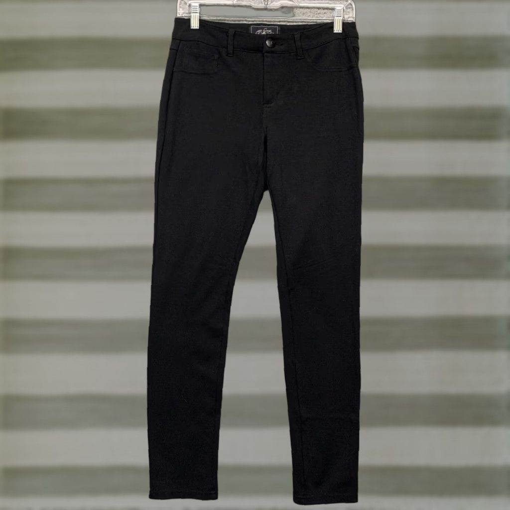 Vintage One 5 One Mid-Rise Black Dress Pants/Leggings Women's Size 8 Skinny 2 Pockets Size 30" / US 8 / IT 44 - 1 Thumbnail