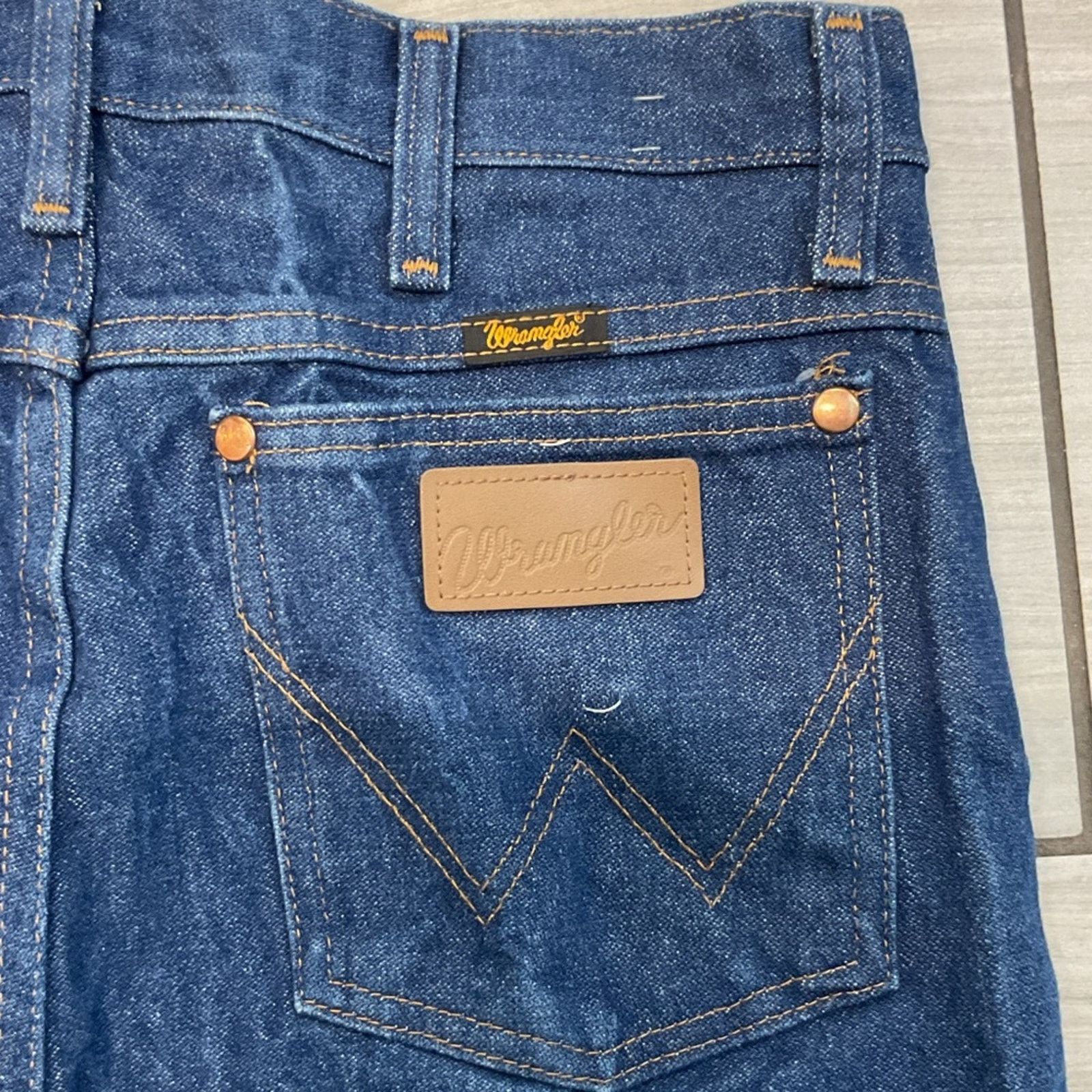 Wrangler Deadstock 90s Wrangler Cowboy Cut Denim Jeans Size 30" / US 8 / IT 44 - 5 Thumbnail
