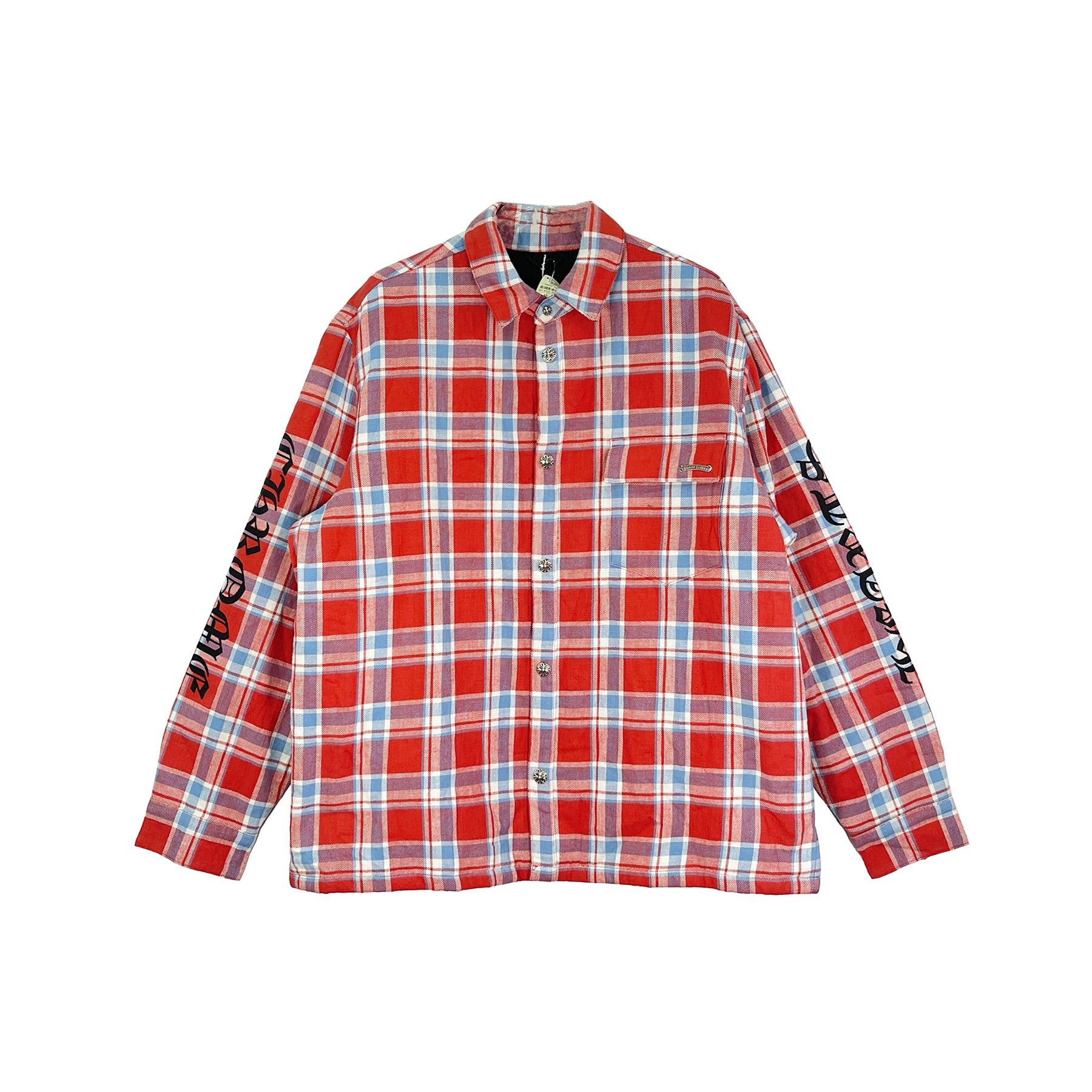 Chrome Hearts Chrome Hearts Quilted Padded Flannel Plaid Jacket Size US XXL / EU 58 / 5 - 1 Thumbnail