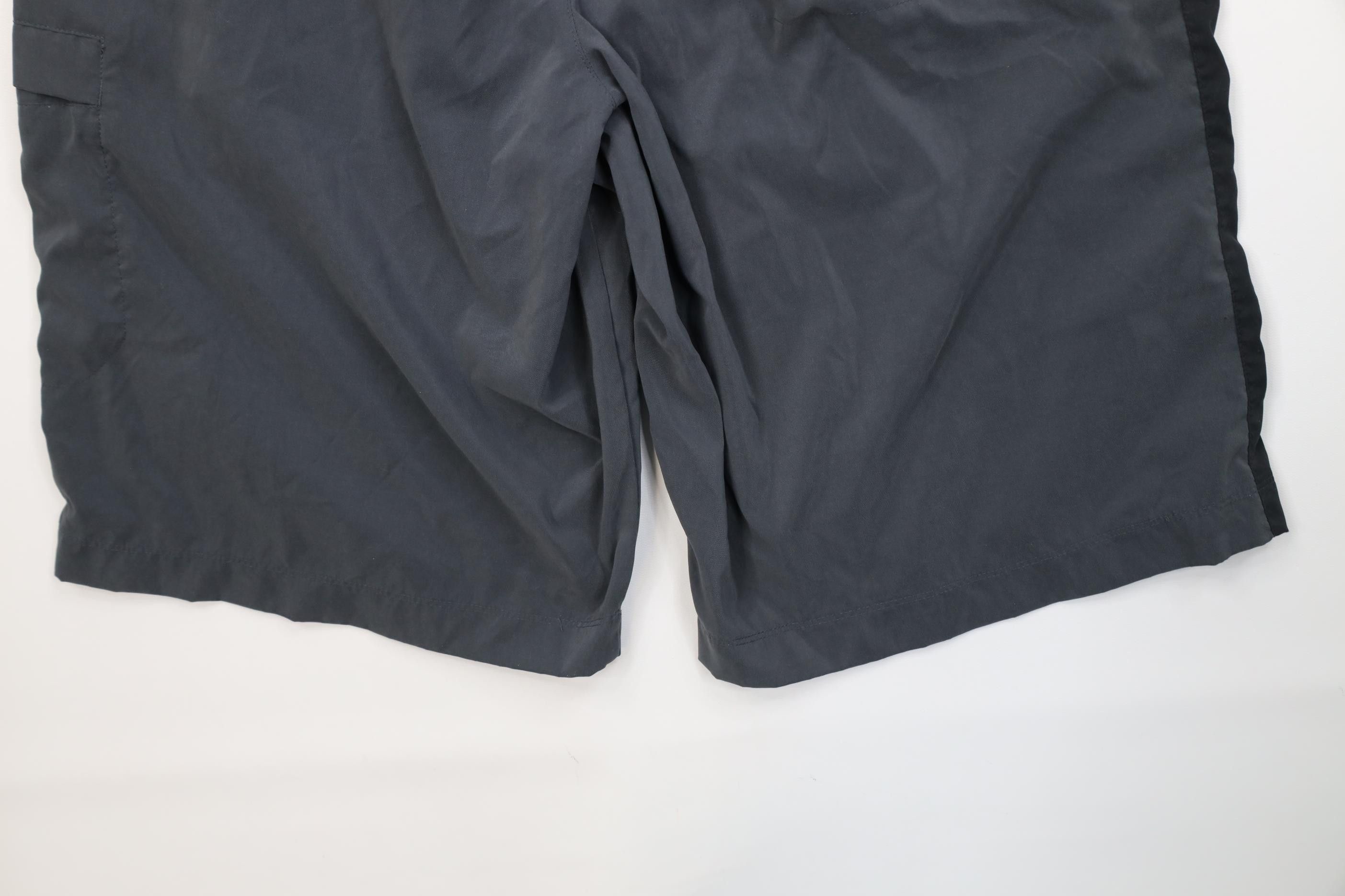 Nike Vintage Y2K Nike Scott Mini Swoosh Lined Cargo Shorts Gray Size US 34 / EU 50 - 12 Thumbnail