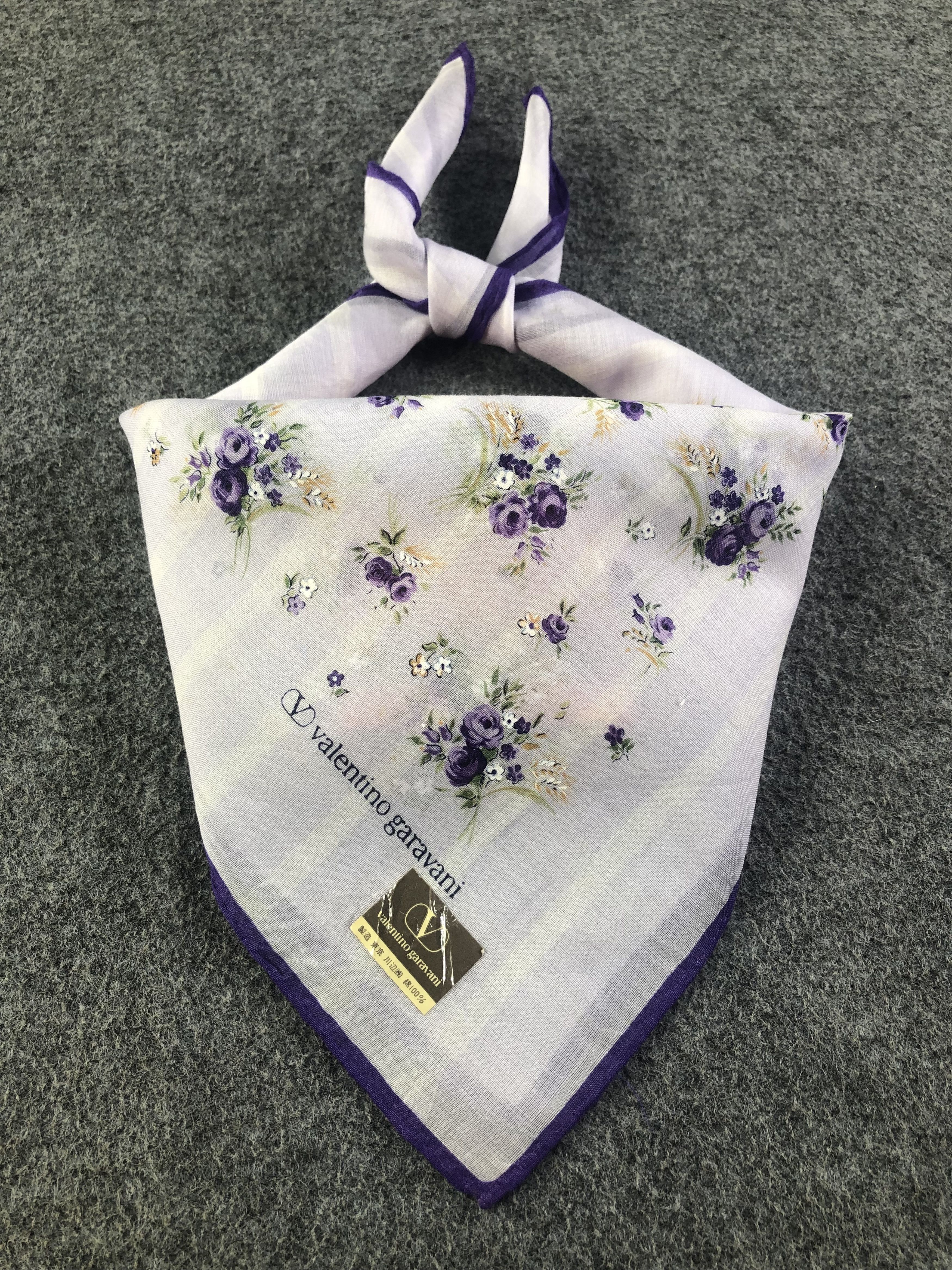 Valentino × Vintage Valentino Garavani Handkerchief / Bandana / Neckerchief Size ONE SIZE - 2 Thumbnail