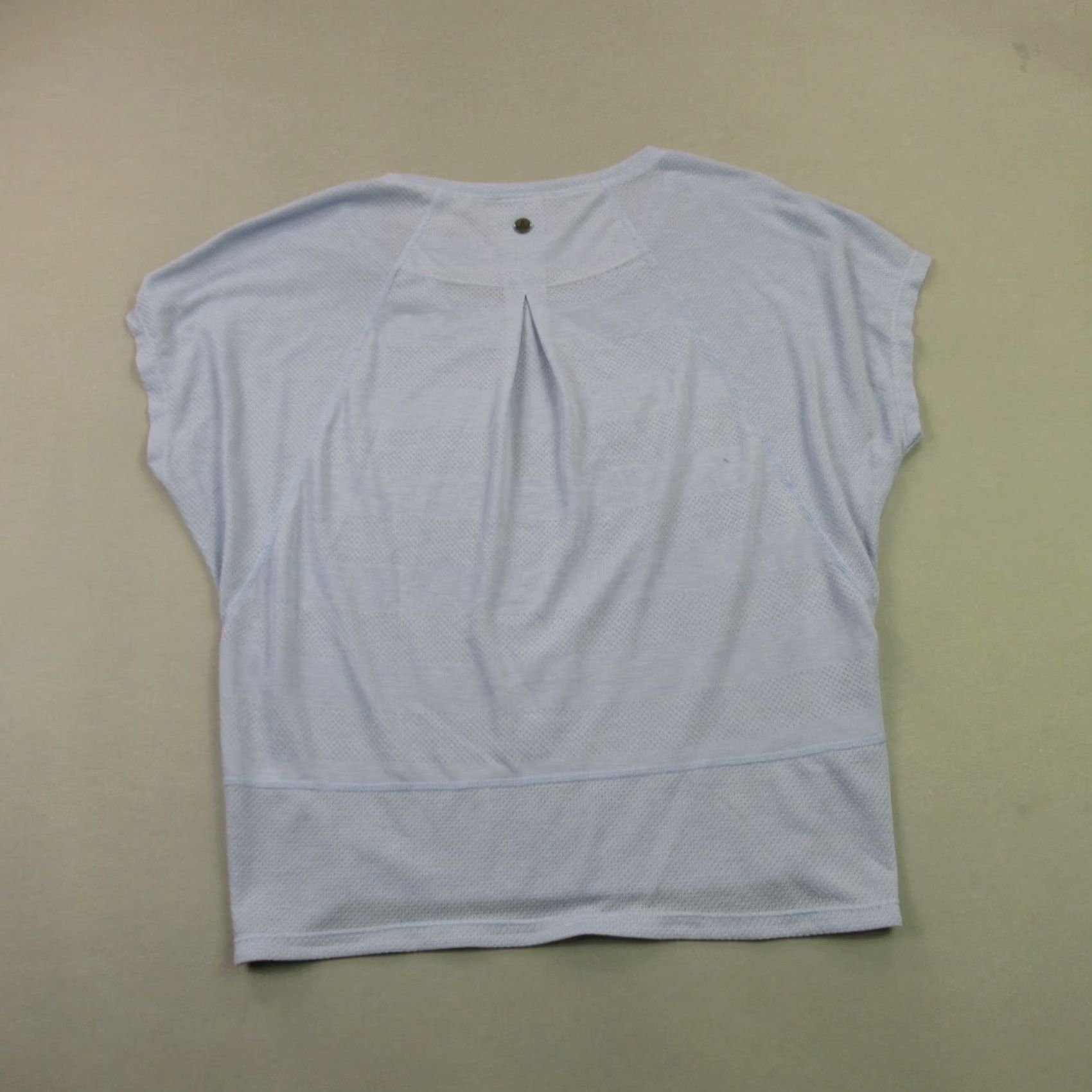 Prana Prana Shirt Womens XS Short Sleeve Lightweight Sky Blue Casual Stretch Shirt Regular Womens XS Sky Blue Logo Knit All Seasons Casual Sleeve T-Shirt Size XS / US 0-2 / IT 36-38 - 5 Thumbnail