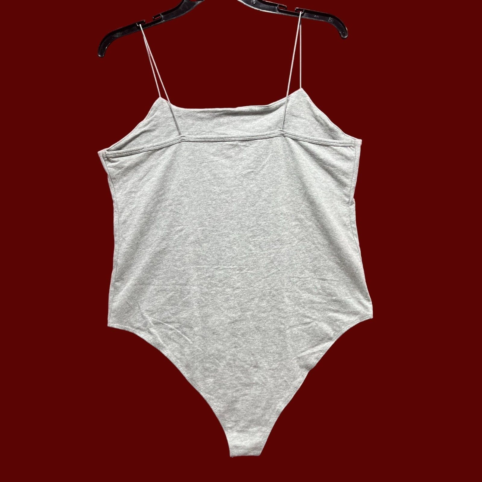 Other Wild Fable - Women's Spaghetti Strap Bodysuit - Gray - Extra Size ONE SIZE - 4 Thumbnail