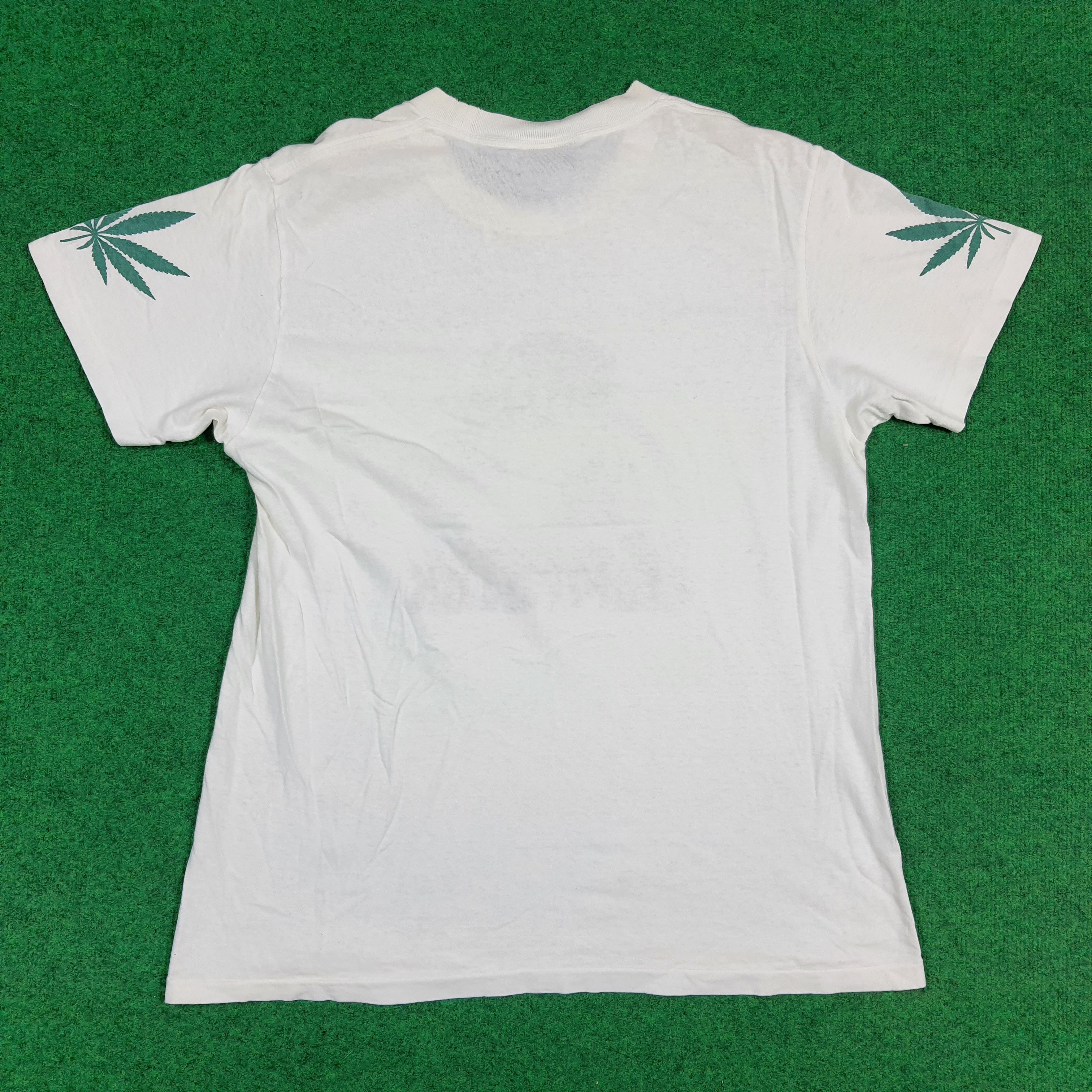 Hysteric Glamour Vintage Hysteric Glamour Weed Graphic Tees C294N70 Size US L / EU 52-54 / 3 - 3 Thumbnail