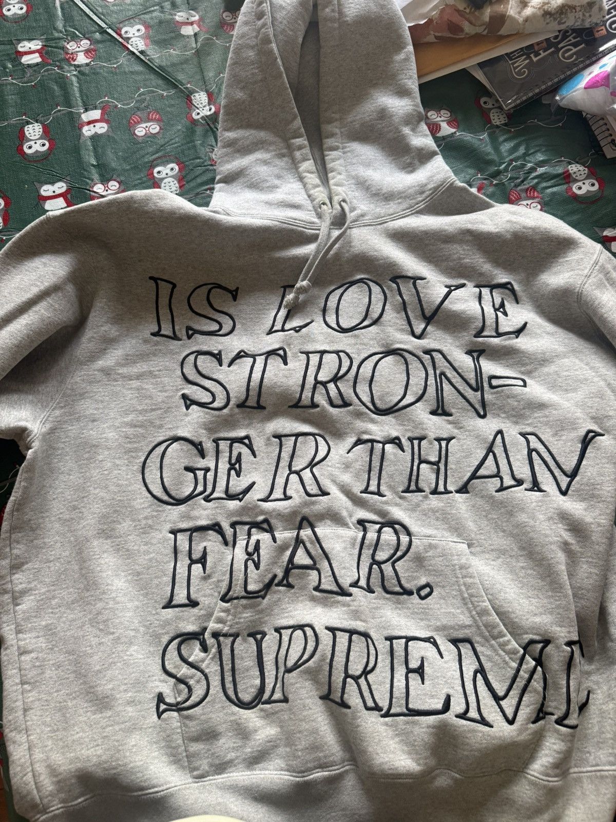 Supreme Supreme - Fear Hoodie - XL Size US XL / EU 56 / 4 - 2 Thumbnail