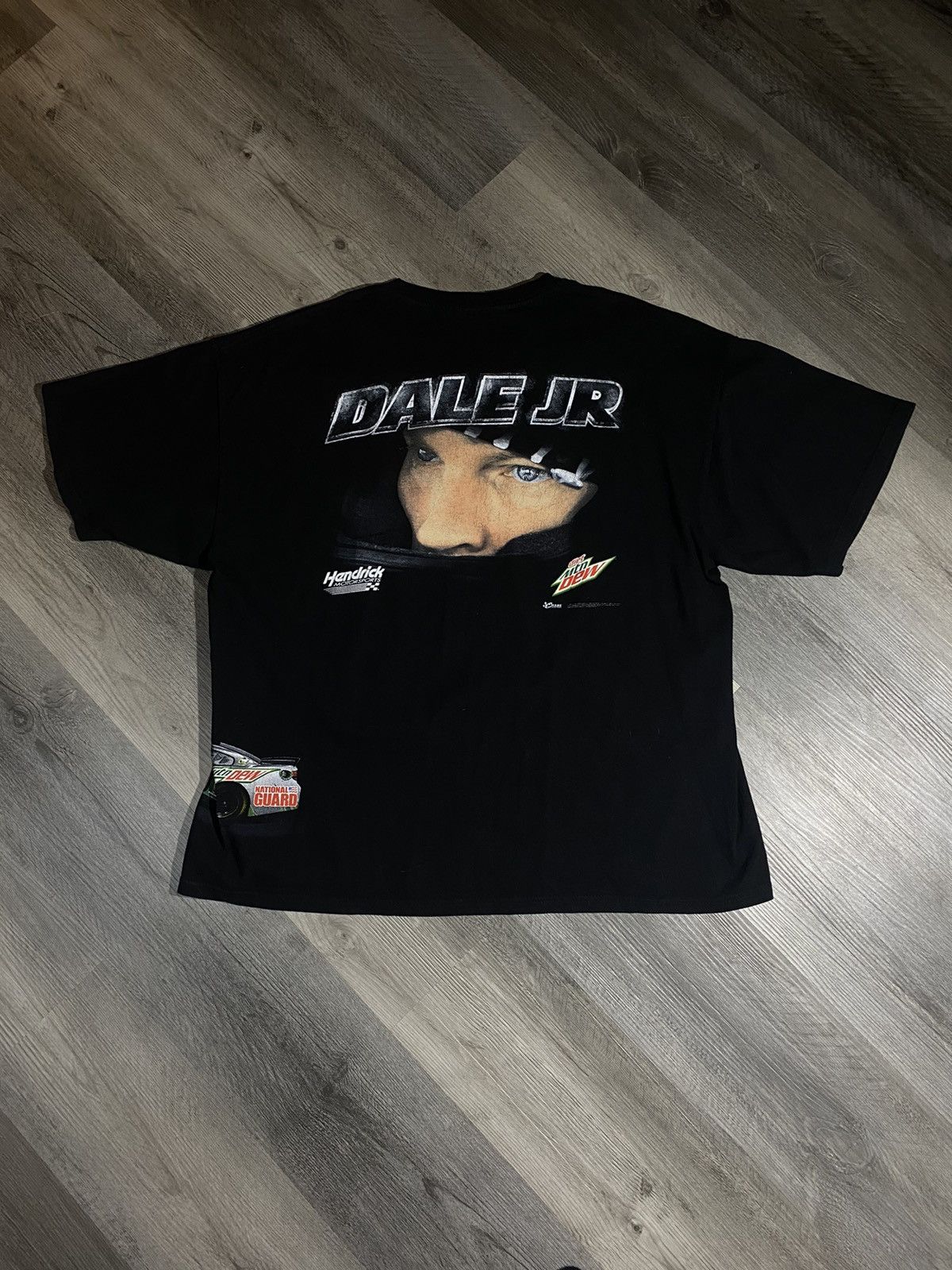 Chase Authentics Vintage Dale Jr Chase Authentics Mtn Dew Tee Shirt Size US XXL / EU 58 / 5 - 3 Thumbnail