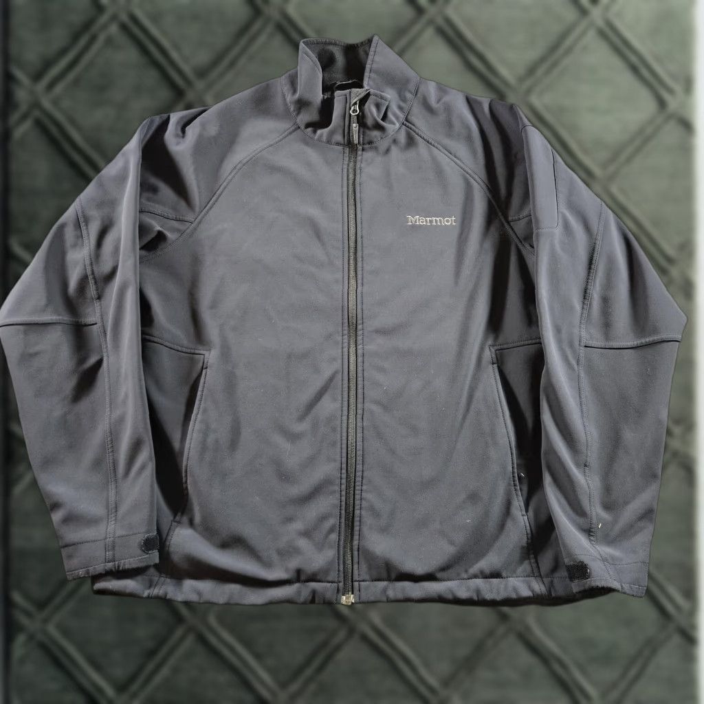 Marmot Marmot Jacket Mens L Gray Softshell Full Zip Lined Fleece Pockets Hiking Outdoor Size US L / EU 52-54 / 3 - 1 Thumbnail