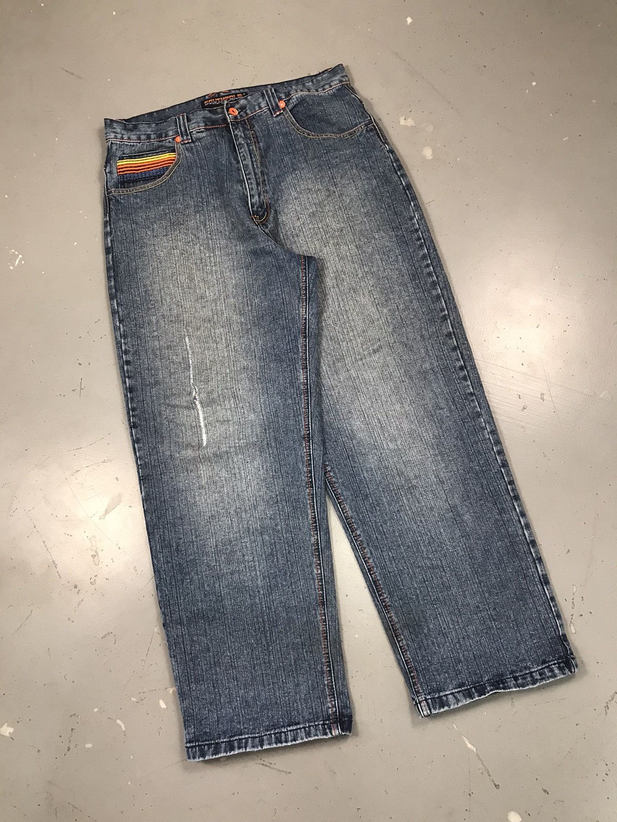 Southpole × Vintage Vintage Southpole Baggy Fit Denim Size US 36 / EU 52 - 2 Thumbnail