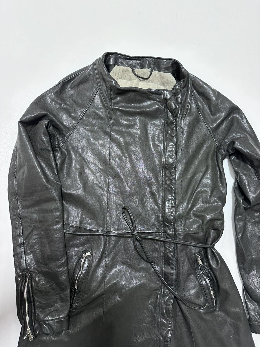 Giorgio Brato Giorgio Brato Leather Trench Coats Organic Edition Size 42 Size M / US 6-8 / IT 42-44 - 4 Thumbnail