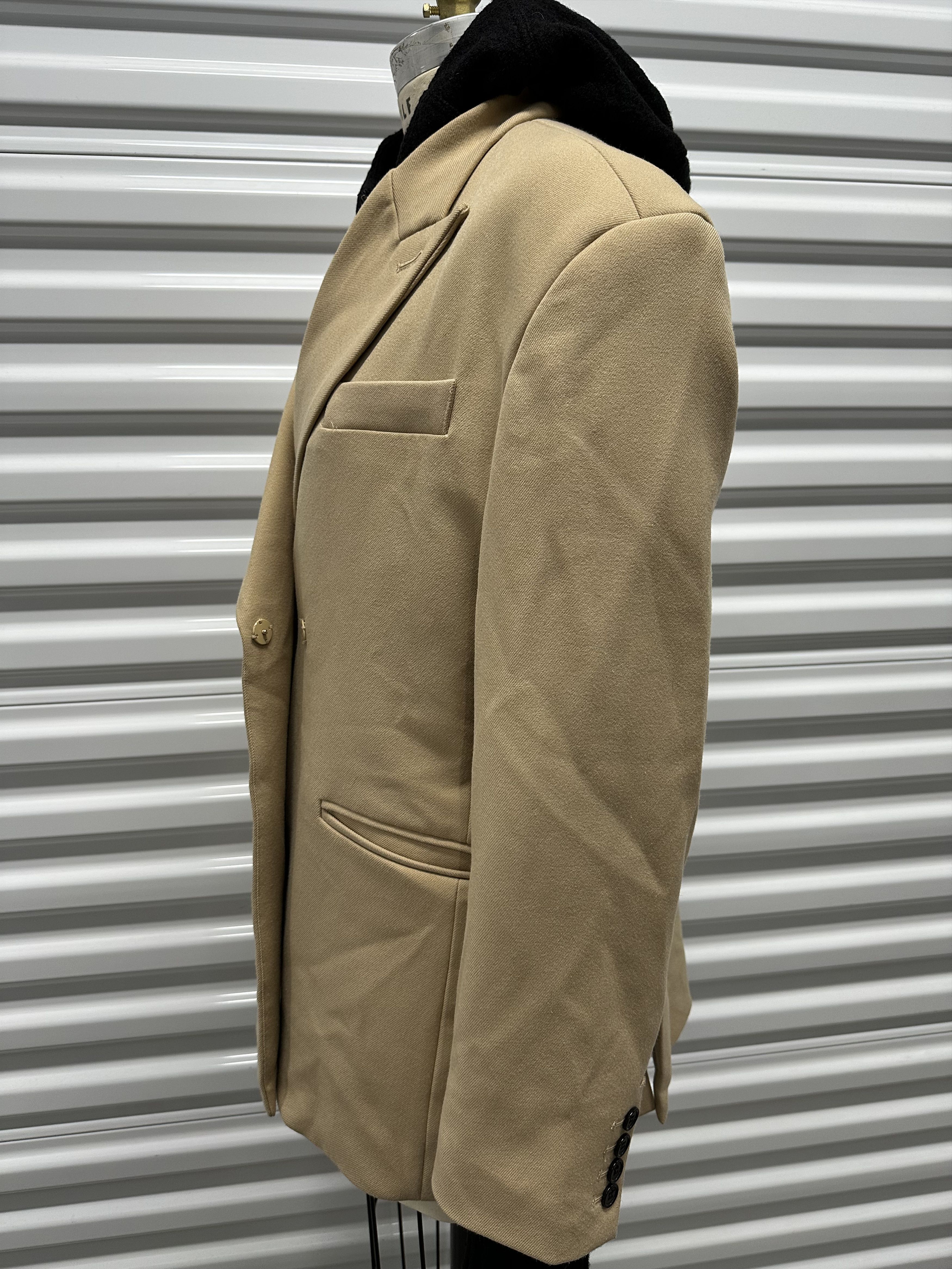 WE11DONE We11done - Korean Luxury Mens Beige peaked Lapel blazer Size 42R - 5 Thumbnail
