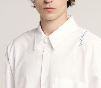 Marni o1f1d3z0326 Shirt in White Size US XL / EU 56 / 4 - 4 Thumbnail