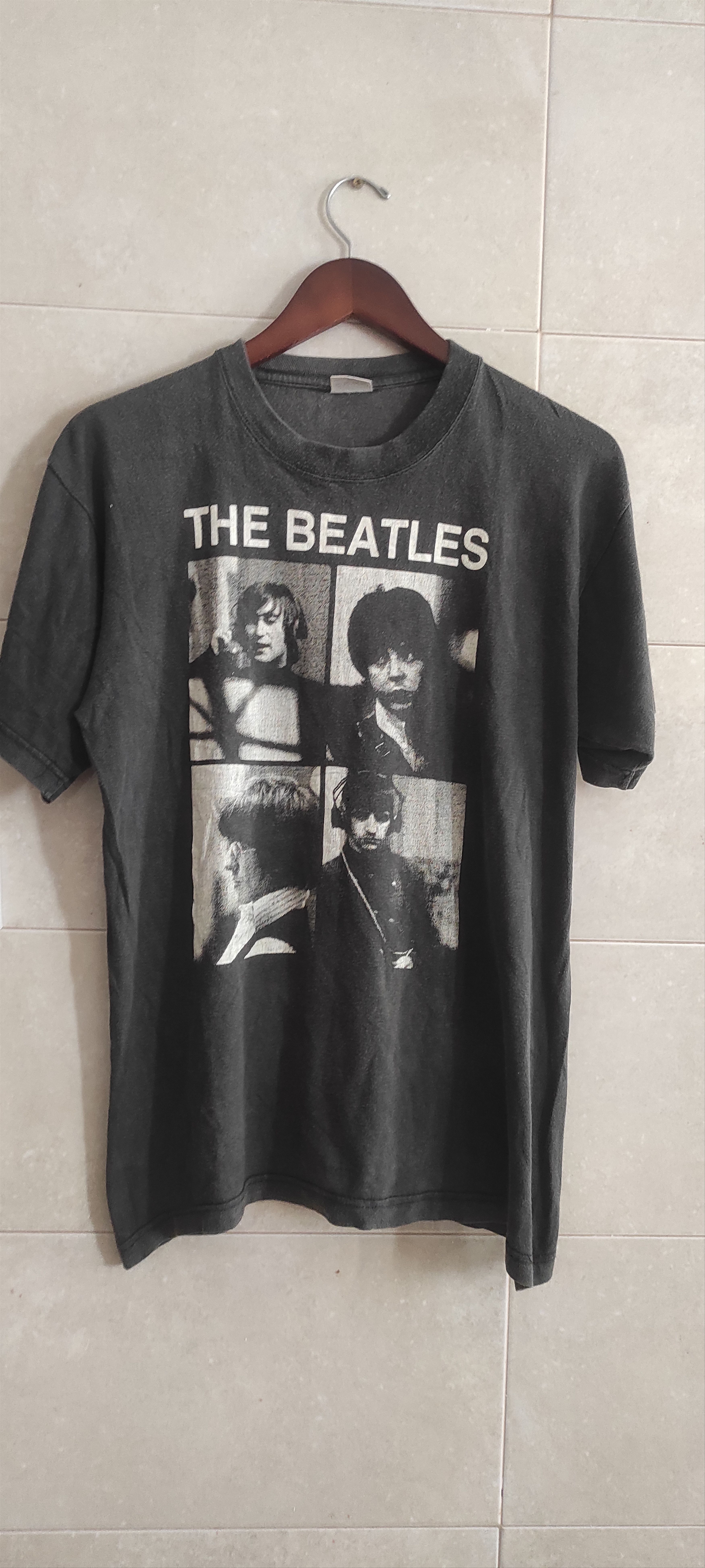 Band Tees × Vintage Vintage 90s The Beatles Rock Band Unique Men's T-Shirt Size US M / EU 48-50 / 2 - 10 Thumbnail