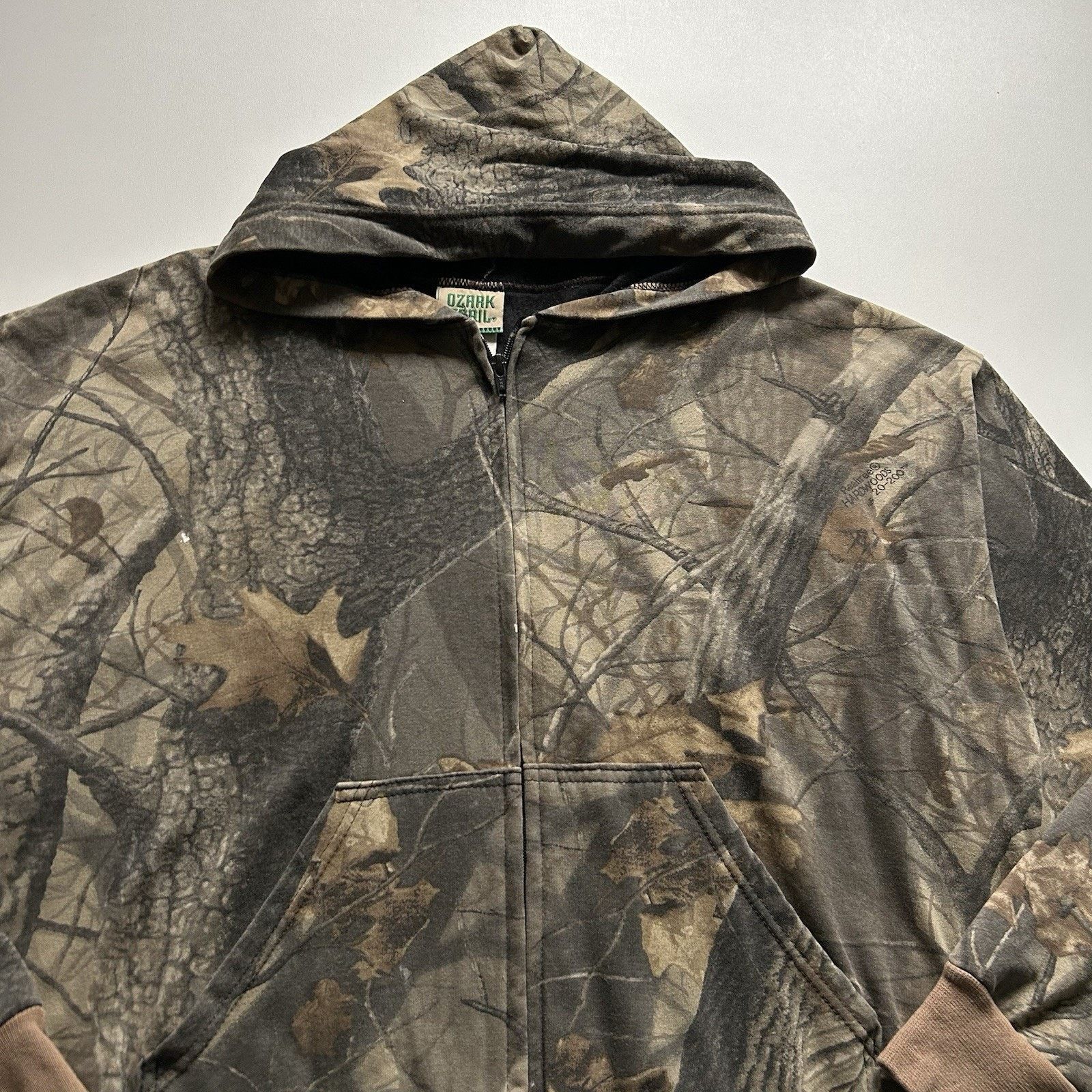 Realtree × Vintage Vintage 90s Realtree Camo Full Zip Hoodie Sweatshirt XL Rare Size US XL / EU 56 / 4 - 2 Thumbnail