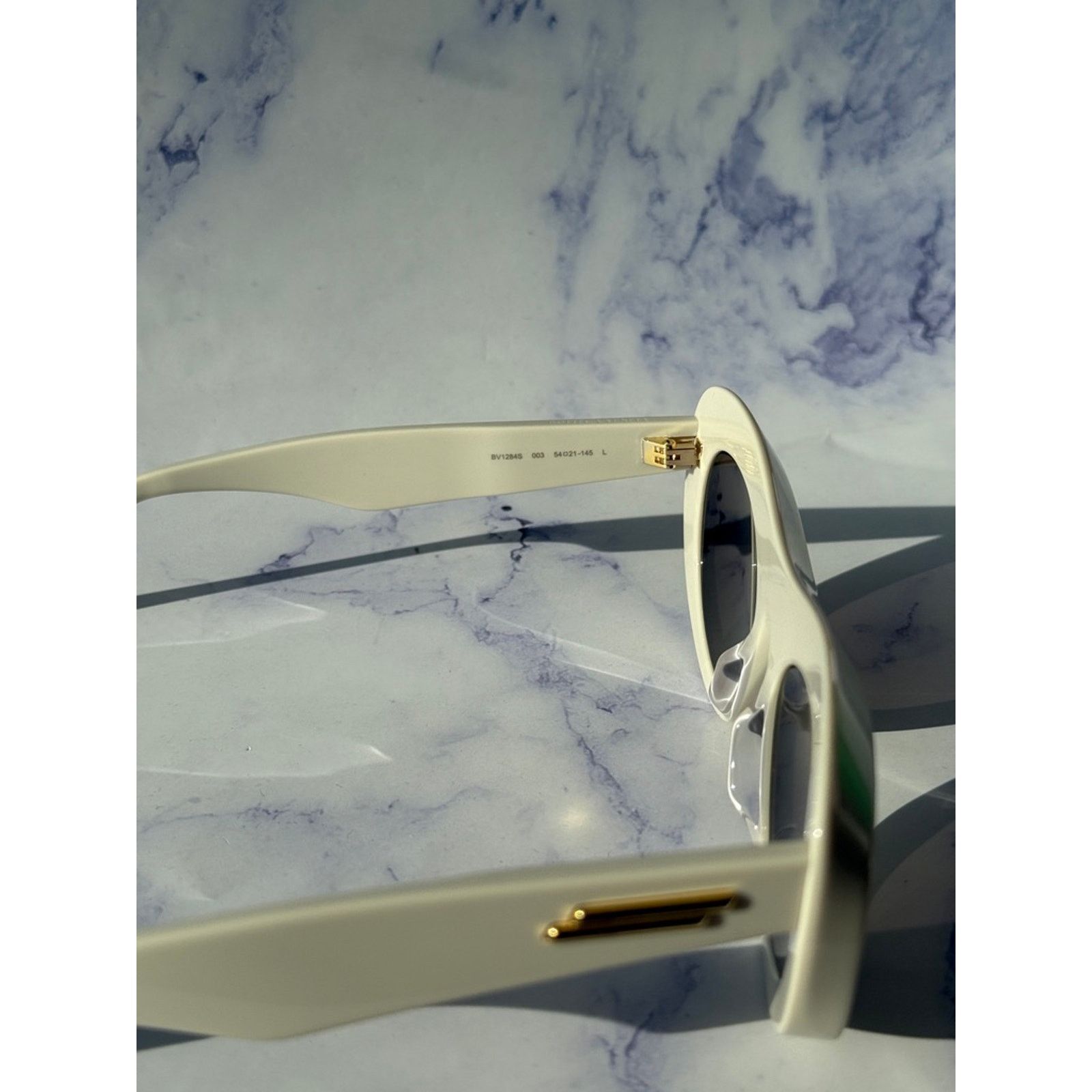 Bottega Veneta NEW Bottega Veneta BV1284S Ivory Mask Aviator Sunglasses Size ONE SIZE - 9 Thumbnail
