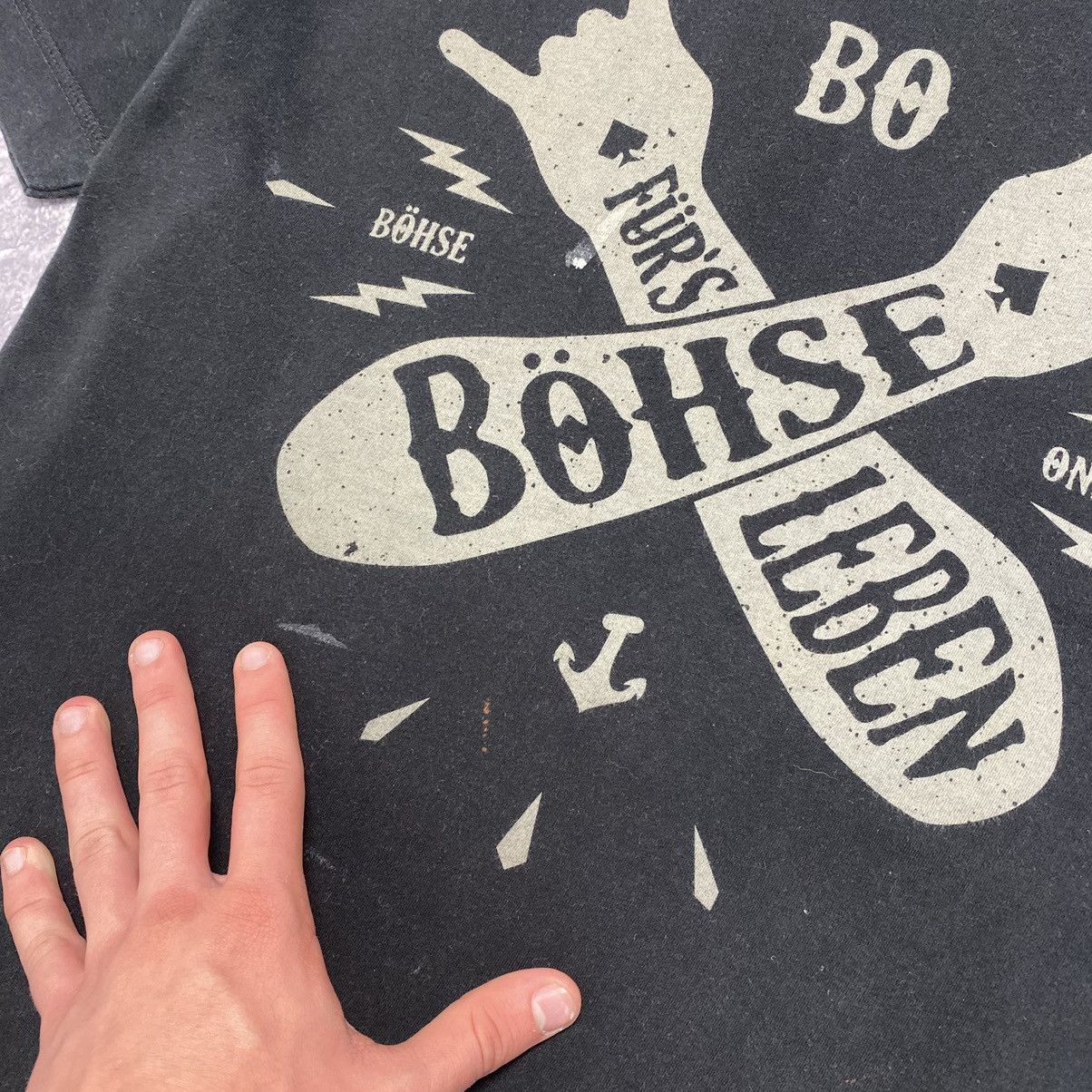Band Tees Vintage Bohse Onkelz Big Graphic Logo rock band tee Size US XL / EU 56 / 4 - 5 Thumbnail