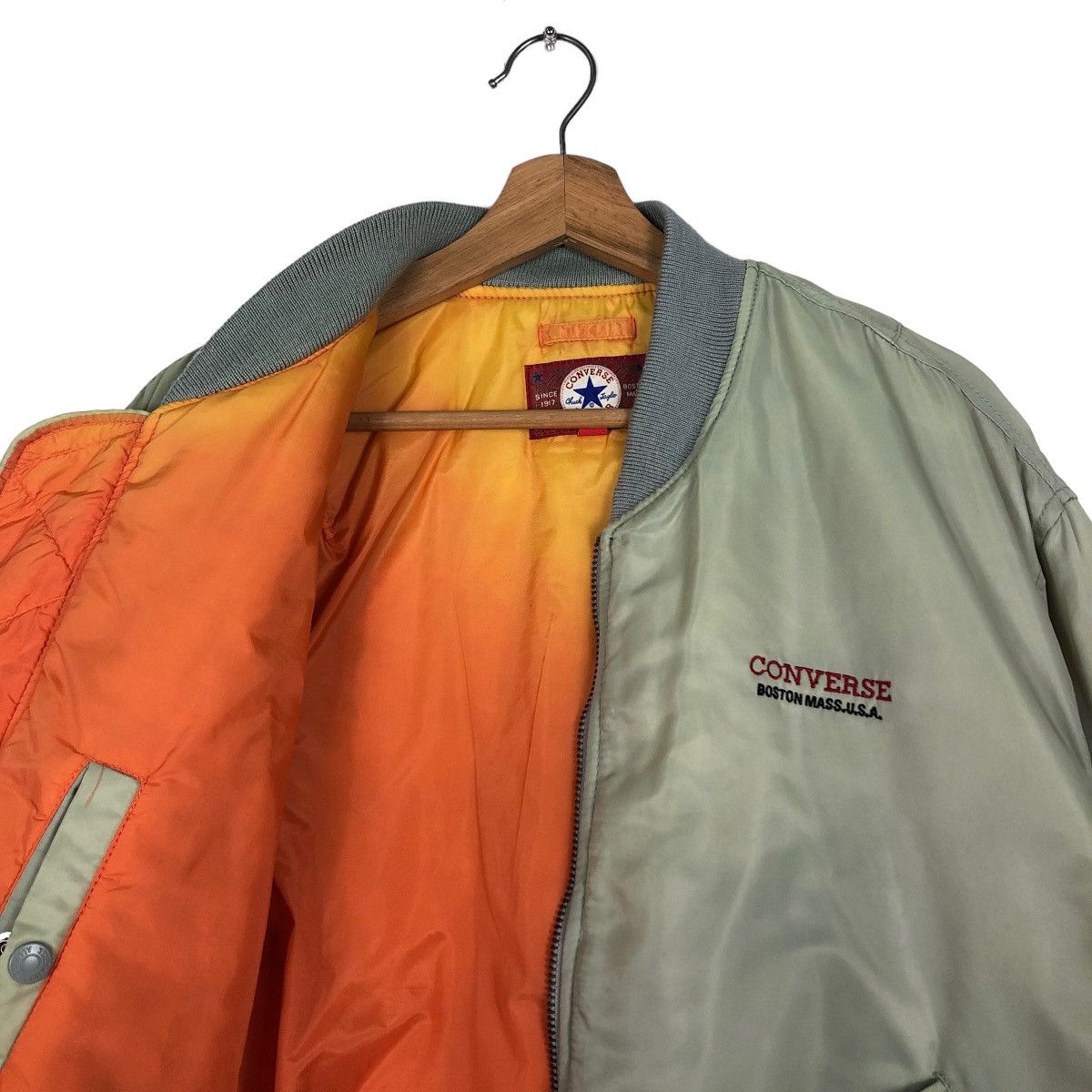 Japanese Brand 🔥90’s Riot Riot Vintage Bomber Jacket Converse Buston Mass Size US L / EU 52-54 / 3 - 10 Thumbnail