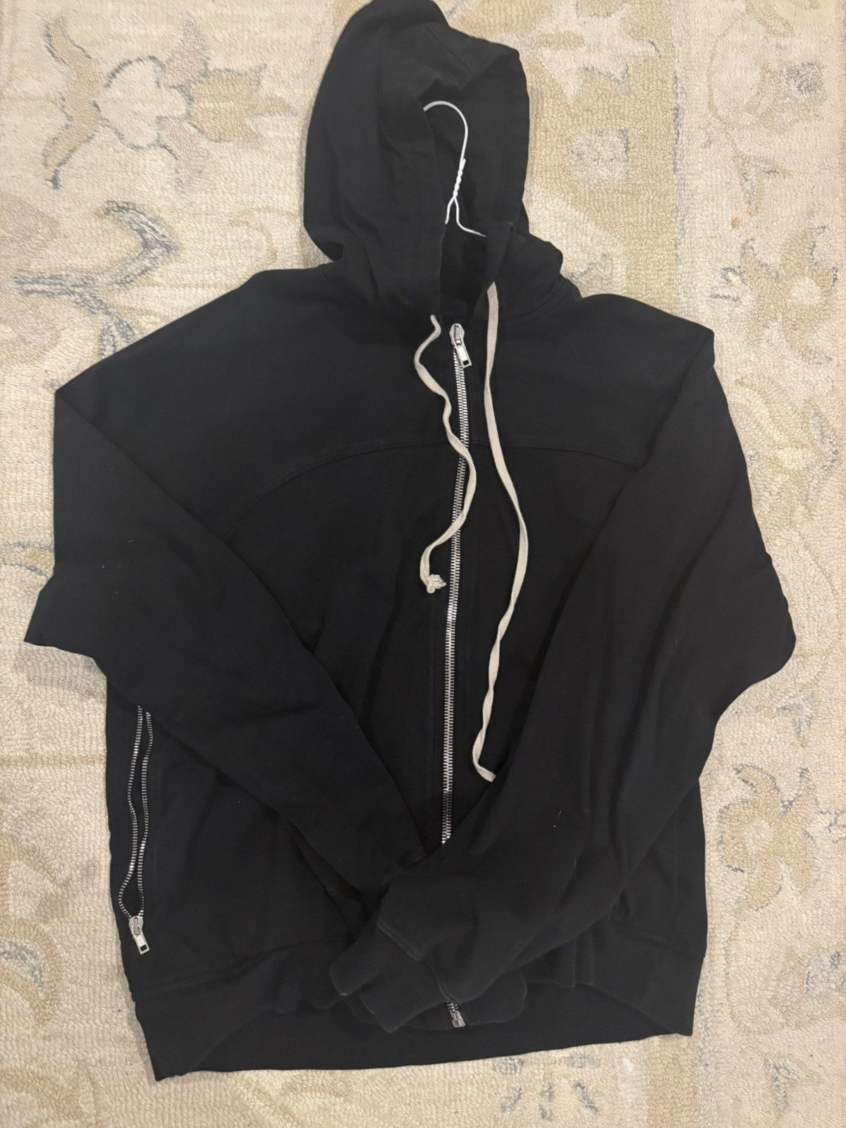 Rick Owens Rick Owens S/S ‘19 “Babel” Hoodie Black Size US XL / EU 56 / 4 - 1 Thumbnail