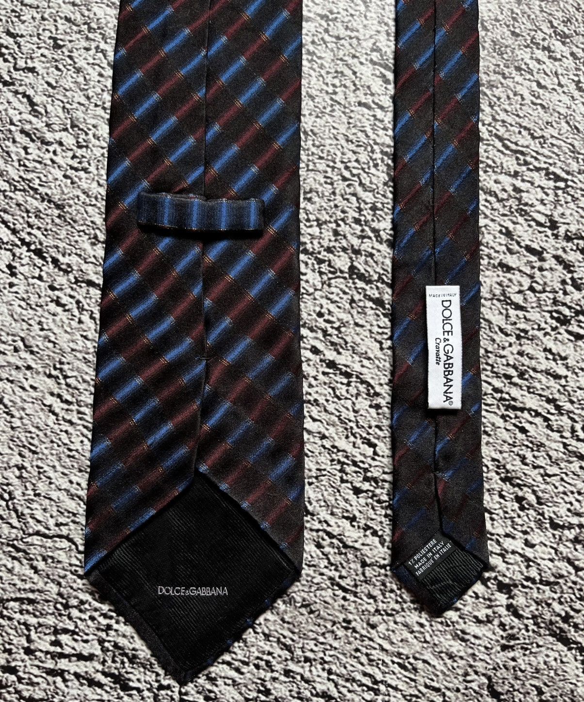 Dolce & Gabbana Dolce & Gabbana Cravatte Plaid Silk Blend Tie Size ONE SIZE - 6 Thumbnail