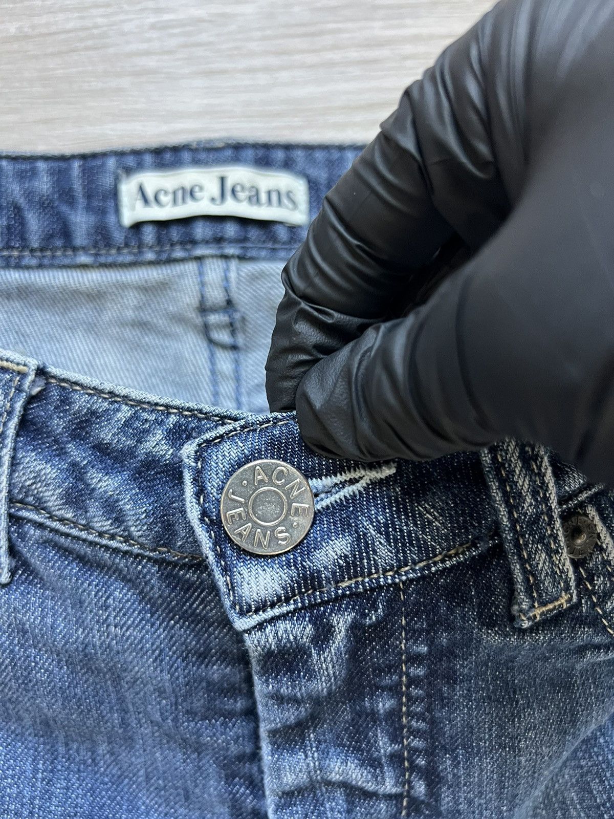 Acne Studios Acne Studio Distressed Denim Blue Pants Size US 29 - 7 Thumbnail
