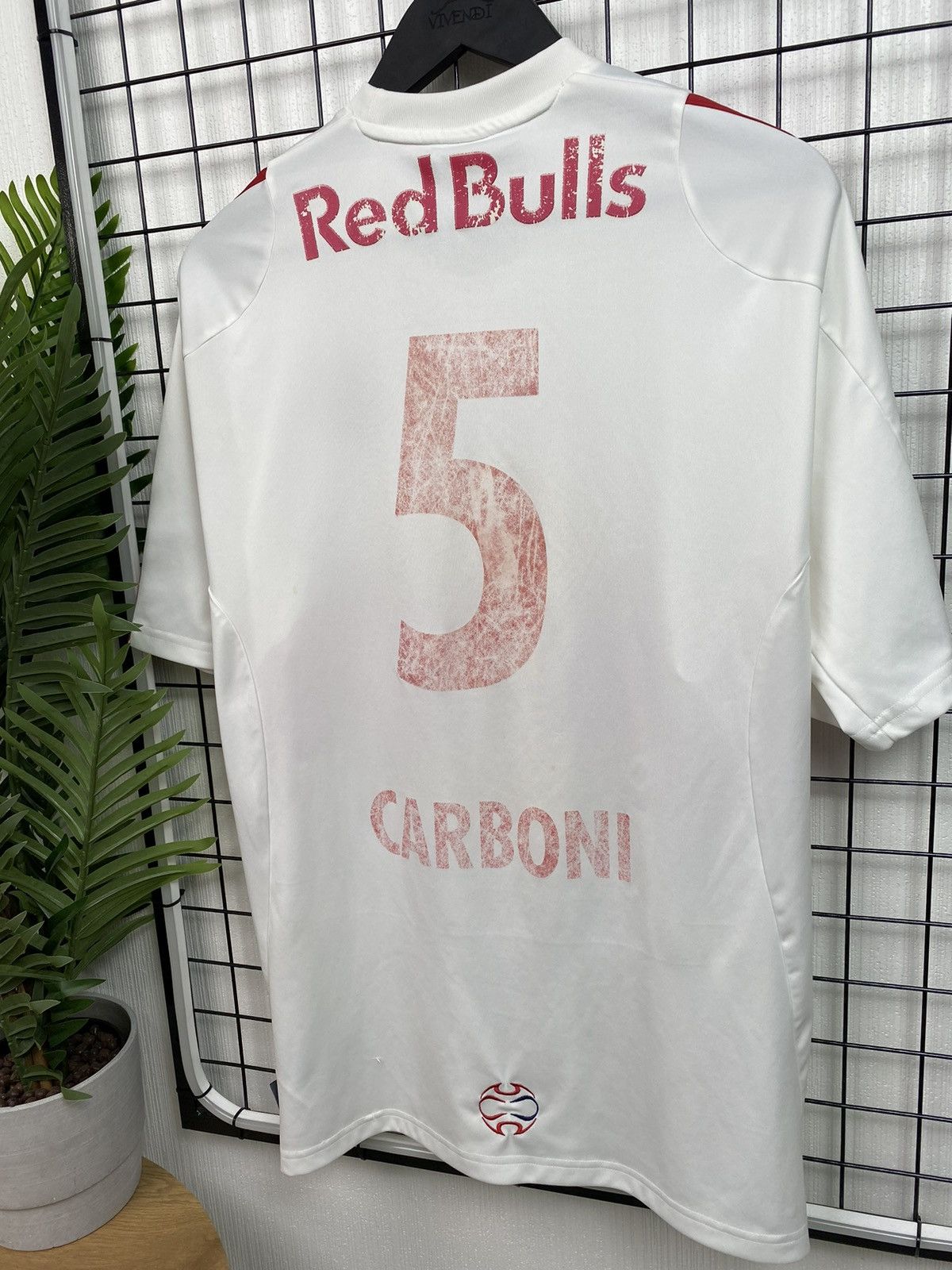 Adidas × Vintage #5 Red Bull Salzburg Home 2005 2006 Football Soccer Jersey L Size US L / EU 52-54 / 3 - 16 Thumbnail