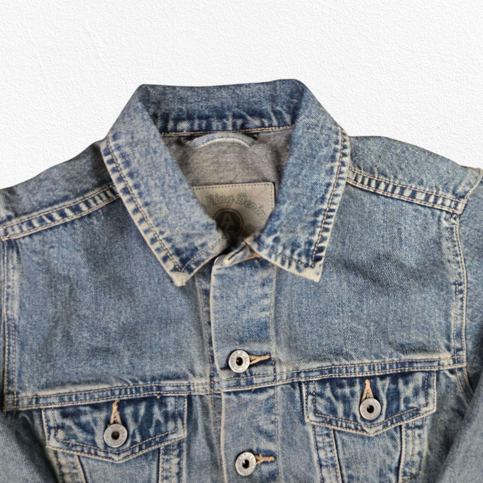 Other Vintage Arizona Blue Denim Jacket Size Medium Size M / US 6-8 / IT 42-44 - 3 Thumbnail