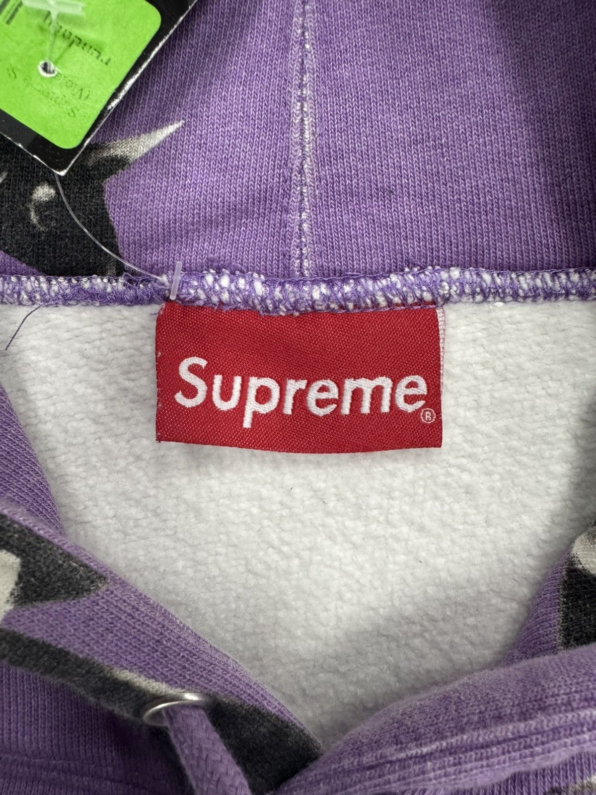 Supreme Supreme Studded Collar Hoodie (Violet) Size US M / EU 48-50 / 2 - 5 Thumbnail