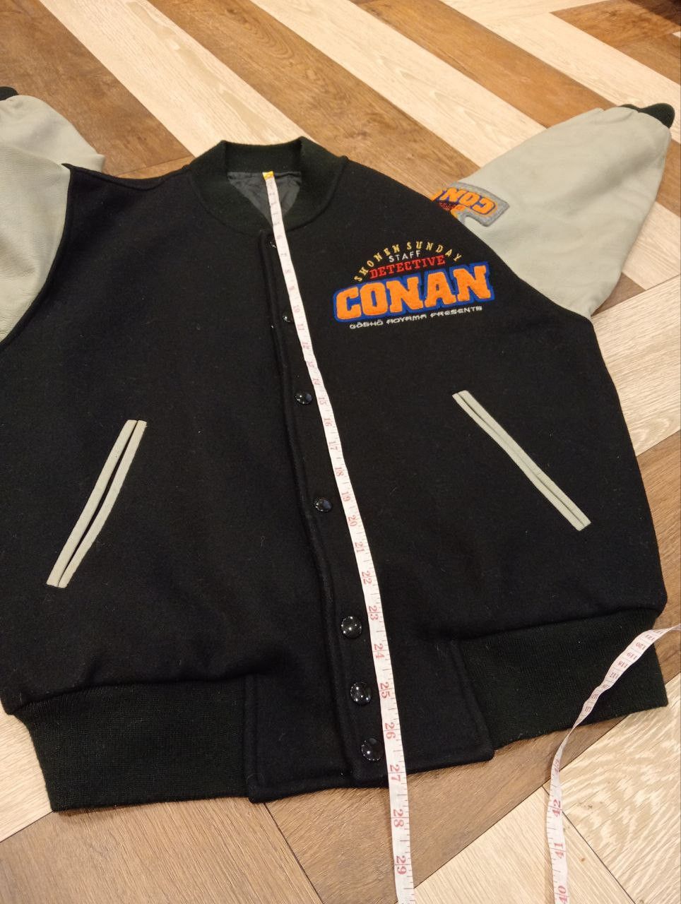 Japanese Brand DETECTIVE CONAN 14TH LIMITED STADIUM JACKET Size US L / EU 52-54 / 3 - 22 Thumbnail