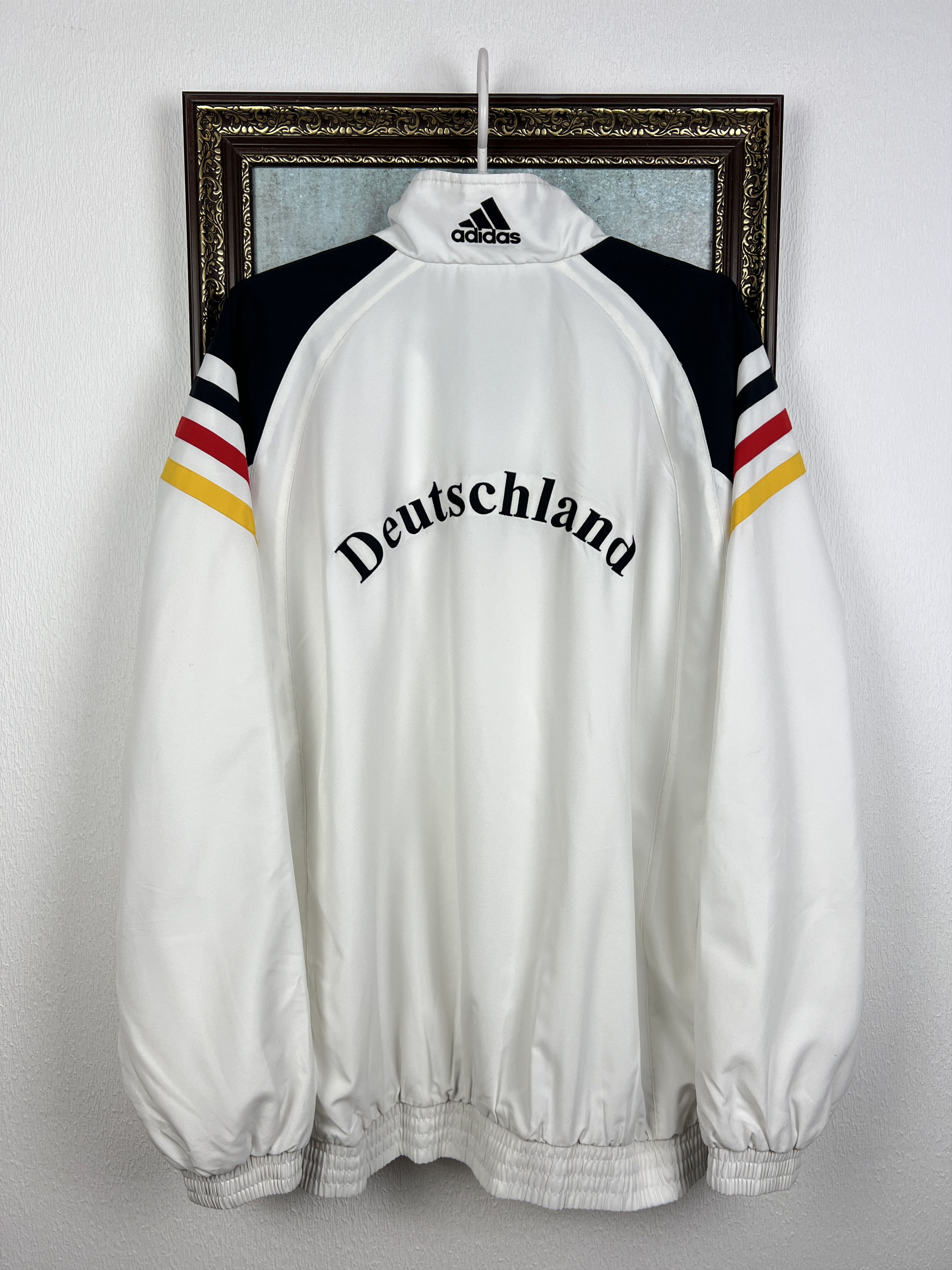 Adidas Vintage Adidas Germany Olympics Nagano Jacket Track Top Rare Size US L / EU 52-54 / 3 - 9 Thumbnail