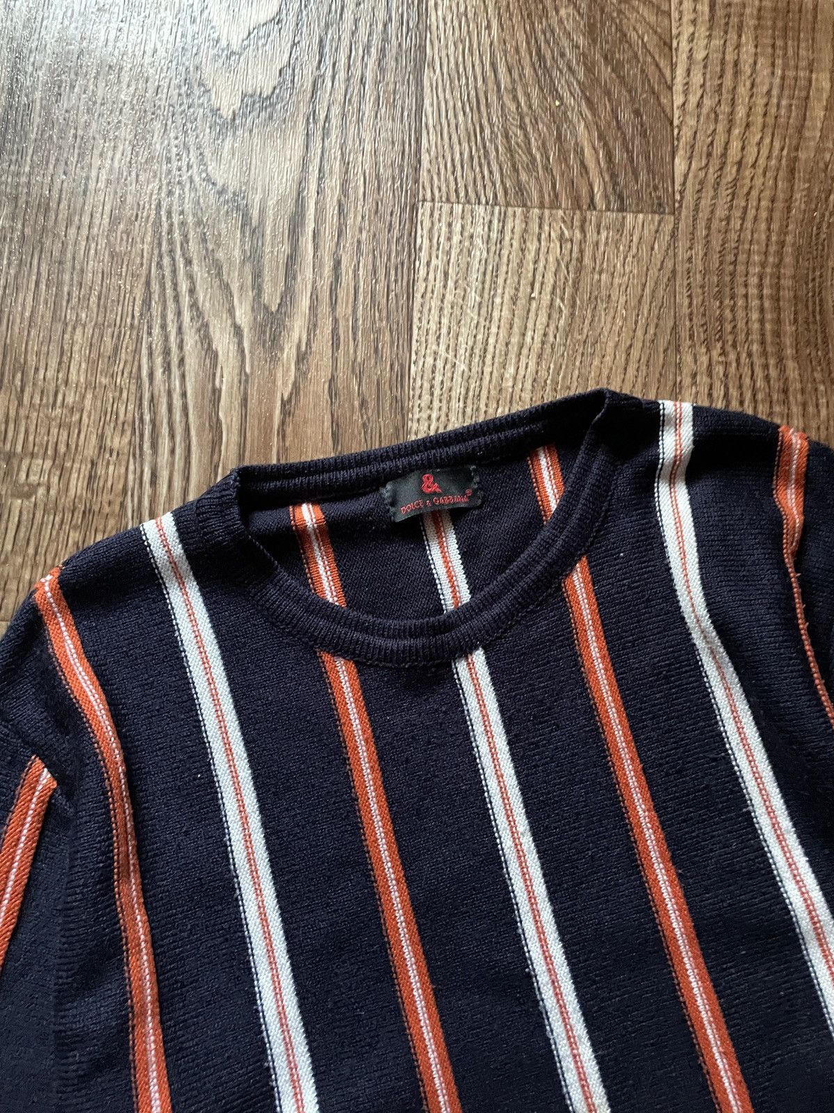 Dolce & Gabbana Vintage Dolce & Gabbana longsleeve stripped tshirt Size US M / EU 48-50 / 2 - 3 Thumbnail