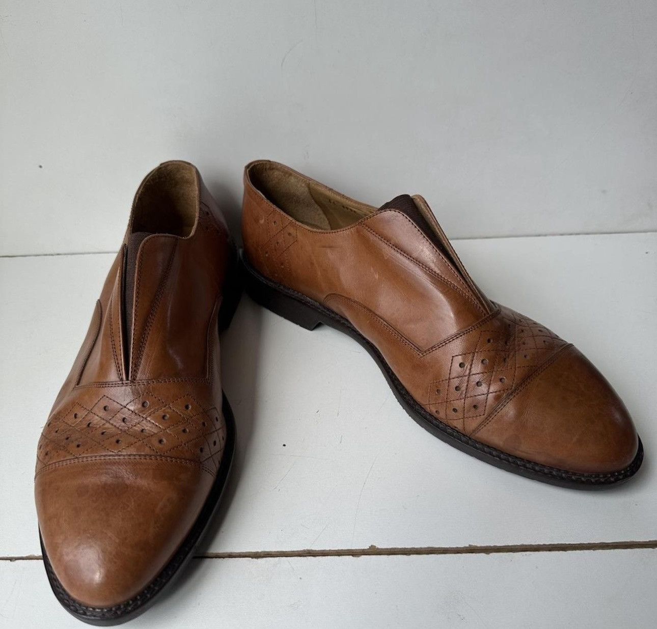 Kenneth Cole Kenneth Cole Oxfords New York Men’s Shoes Sz: 13 Brown Size US 13 / EU 46 - 2 Thumbnail