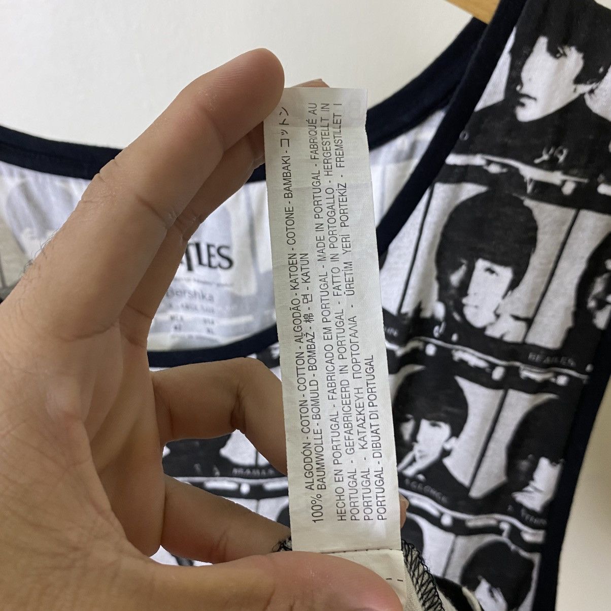 Band Tees Bershka x The Beatles AllOverPrint Tank Top Size US L / EU 52-54 / 3 - 5 Thumbnail