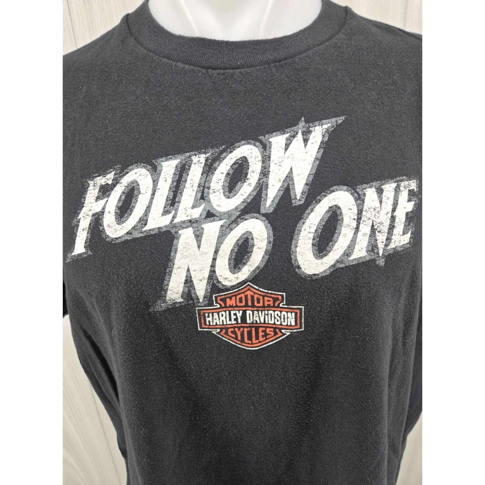 Harley Davidson Harley-Davidson Thundercreek Chattanooga TN T Shirt Mens XL Black 100% Cotton Size US XL / EU 56 / 4 - 4 Thumbnail