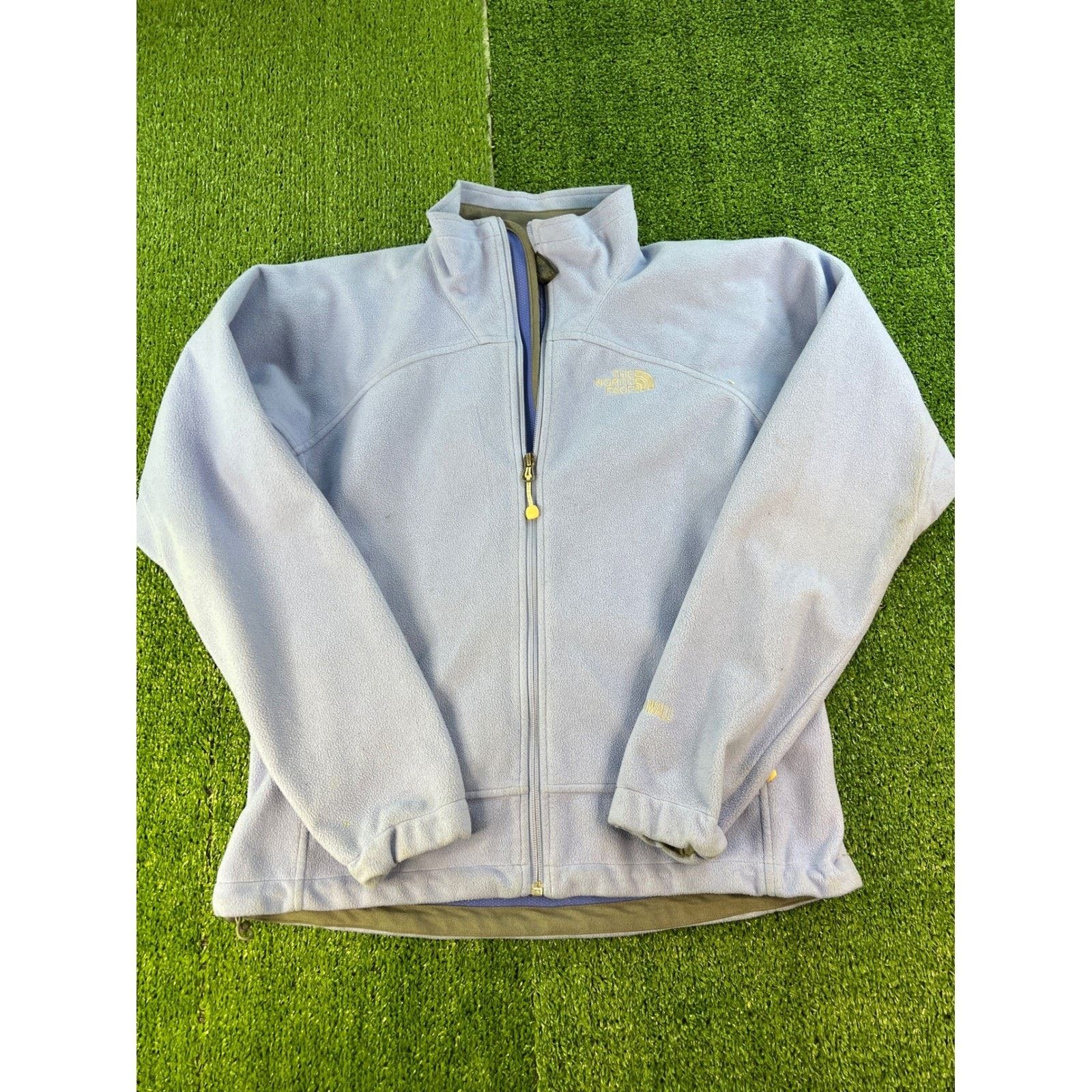 The North Face The North Face Fleece Full Zip Jacket Womens Perwinkle MD Size M / US 6-8 / IT 42-44 - 1 Thumbnail