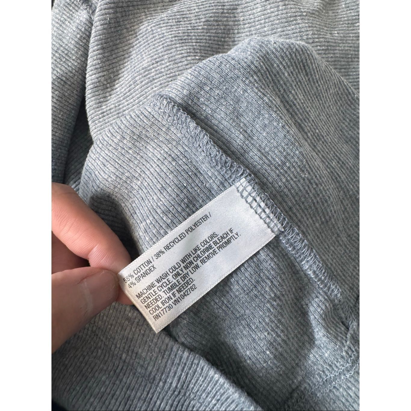 Other Wild Fable Gray Ribbed Tank Top XXL | Soft Stretchy Racerbac Size XXL / US 16-18 / IT 52-54 - 2 Thumbnail